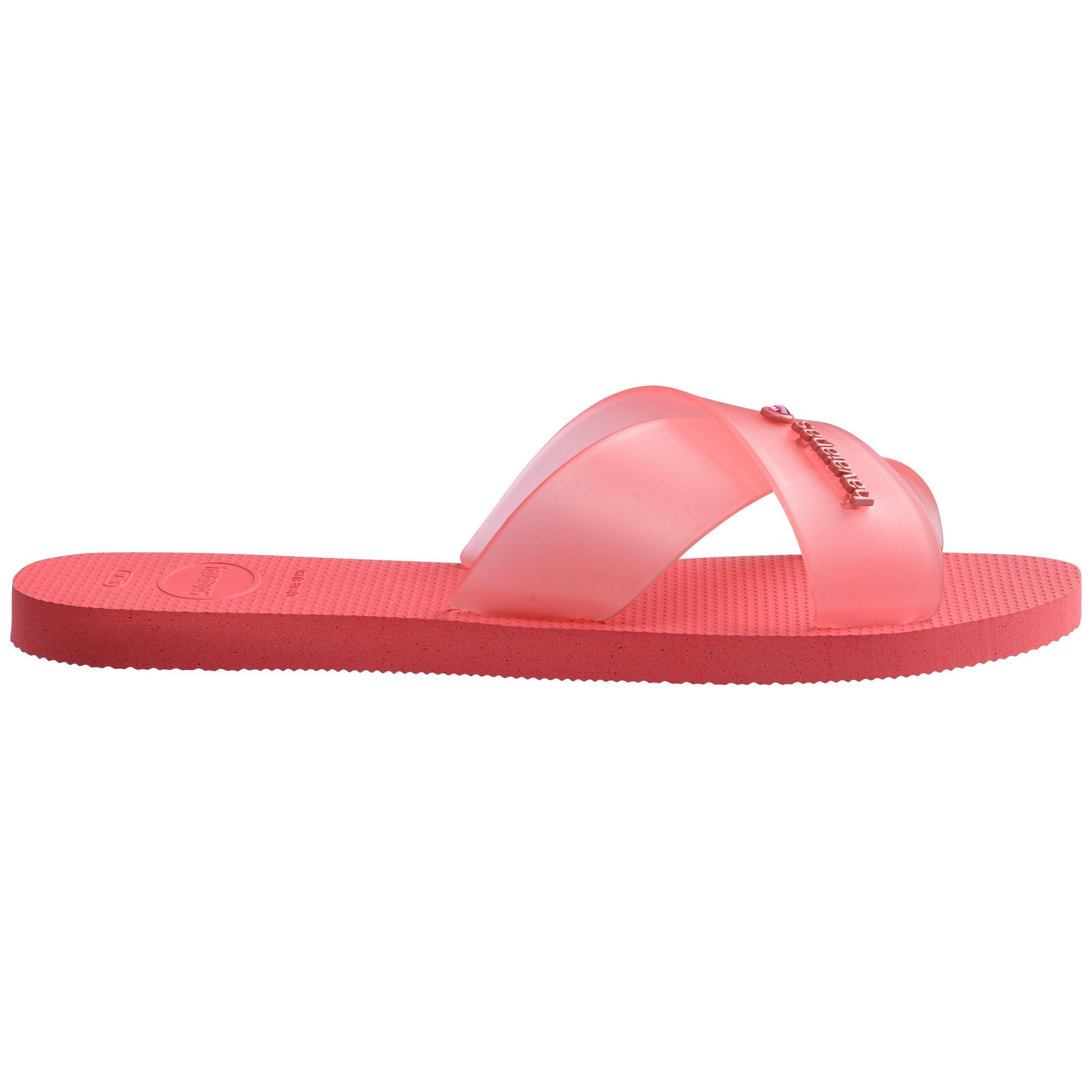 Tropical Coral - Havaianas - Women's Aqua Jelly Flip Flops - 3