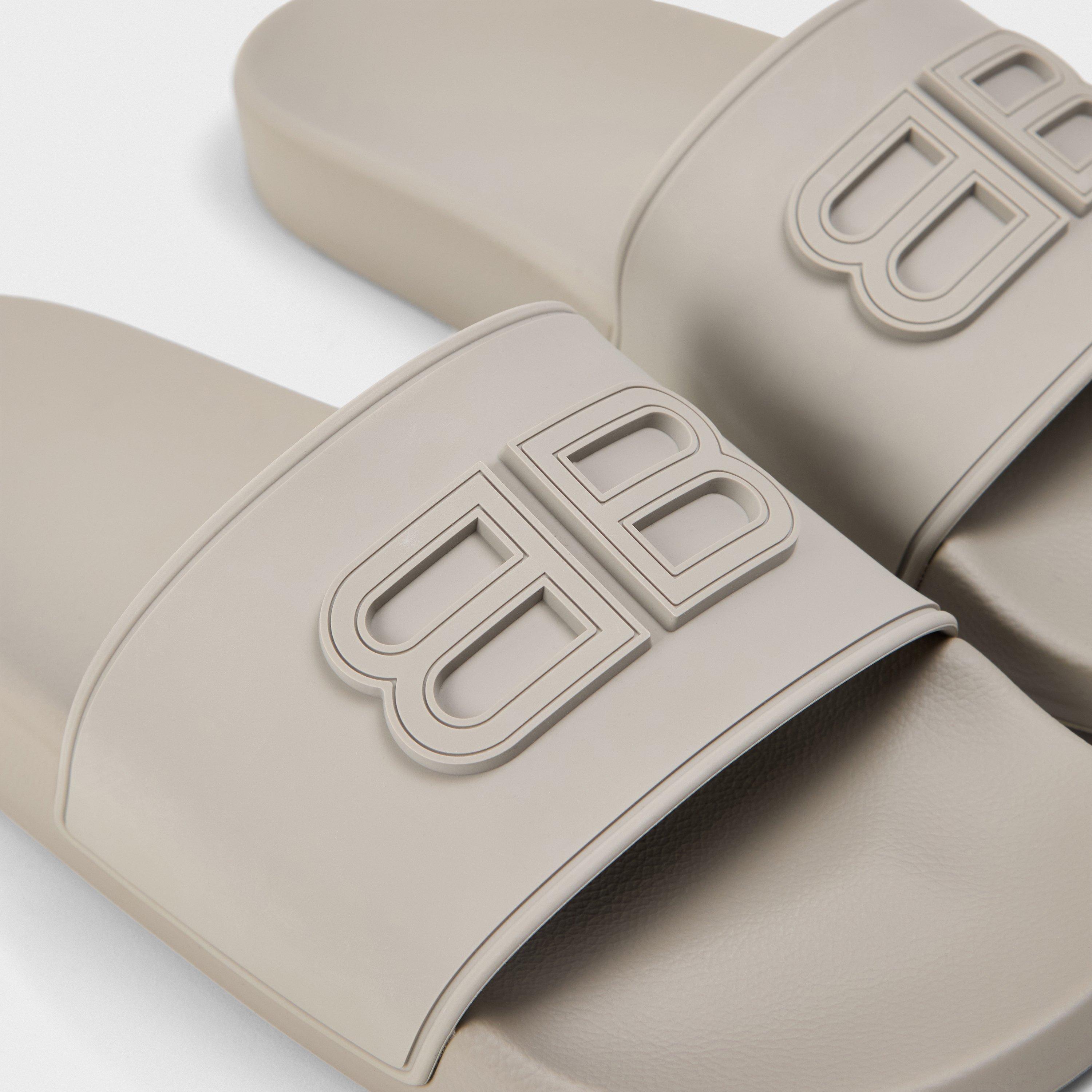 Bal Grey - Balenciaga - Men's Water Resistant Pool Sliders - 3