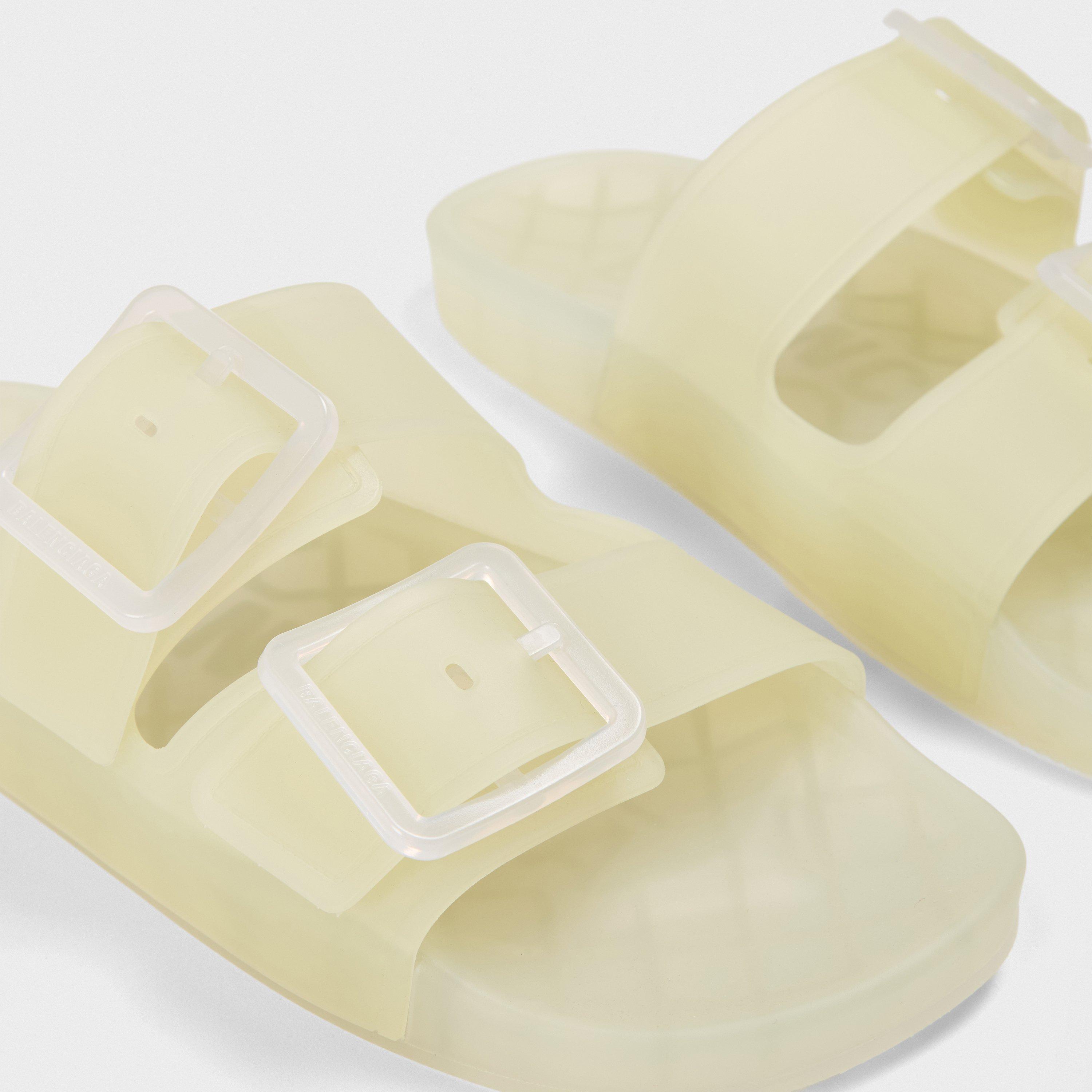 White - Balenciaga - Jelly Sandals - 3