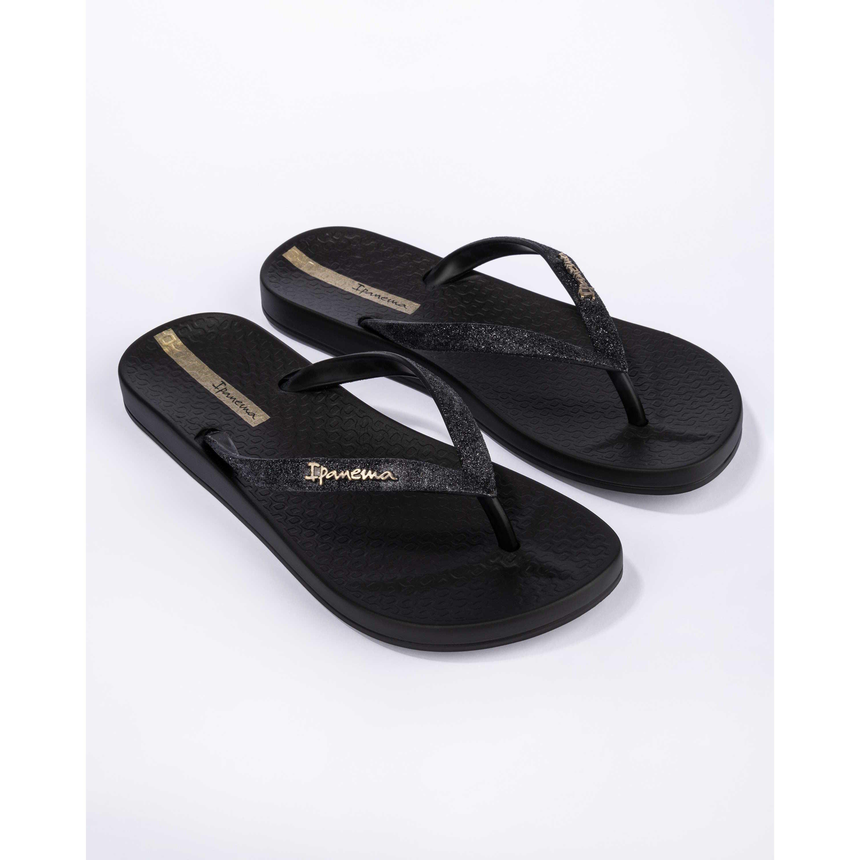Ipanema Women's Anat Lolita Flip Flops - Black - 4 (37)