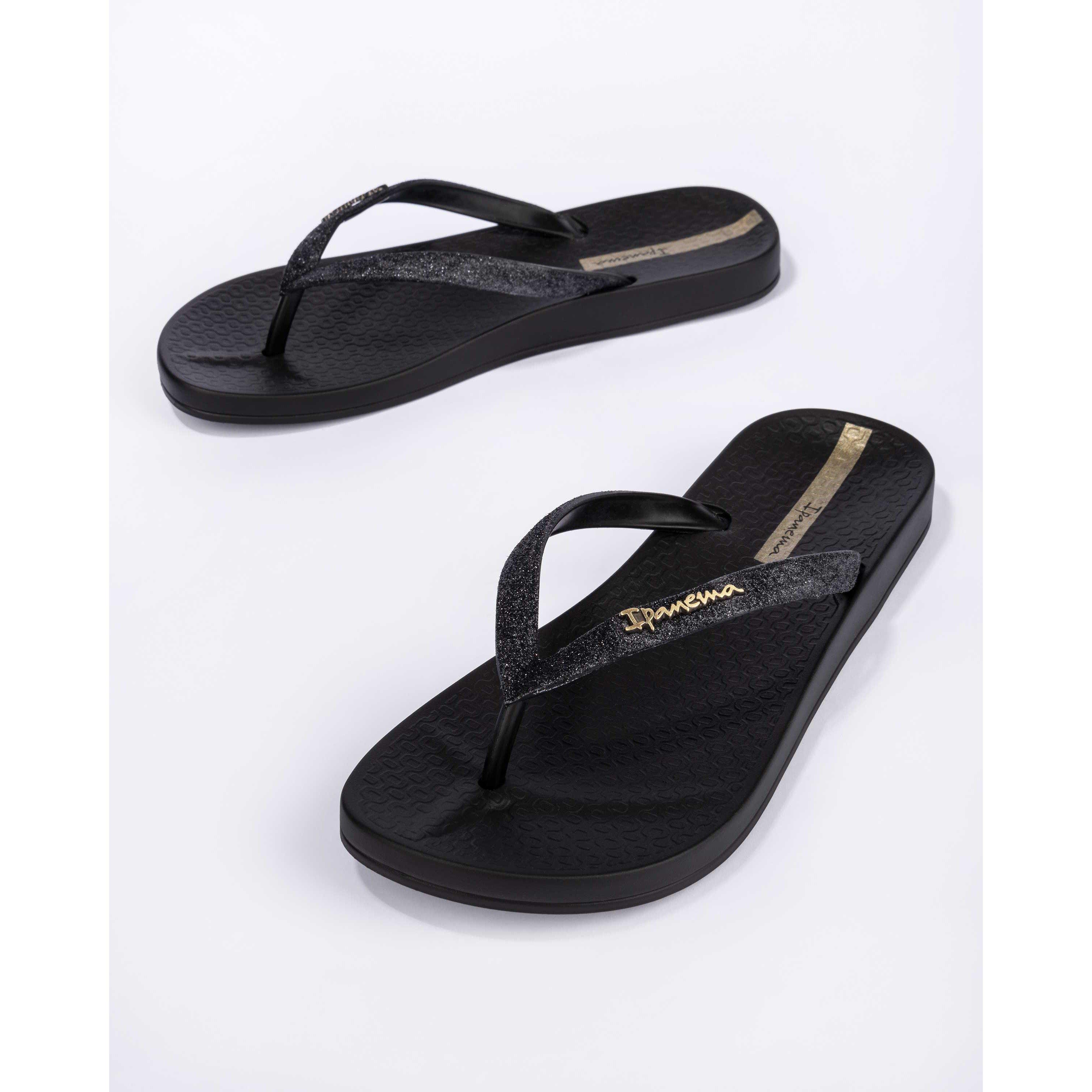Black - Ipanema - Women's Anat Lolita Flip Flops - 2