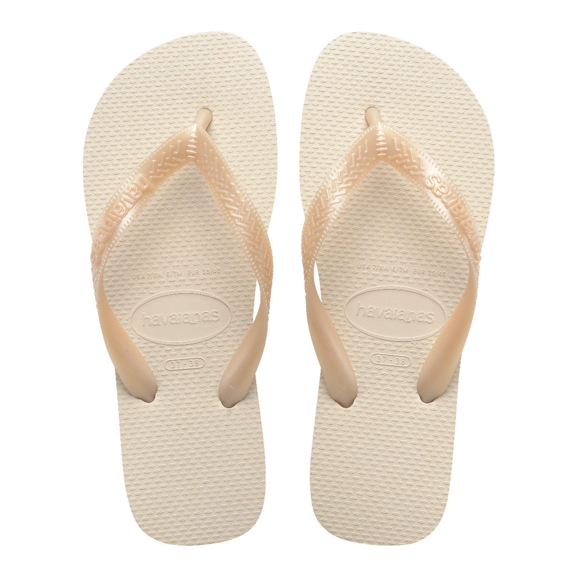 Havaianas Women's Top Senses Flip Flops - Beige - UK 8