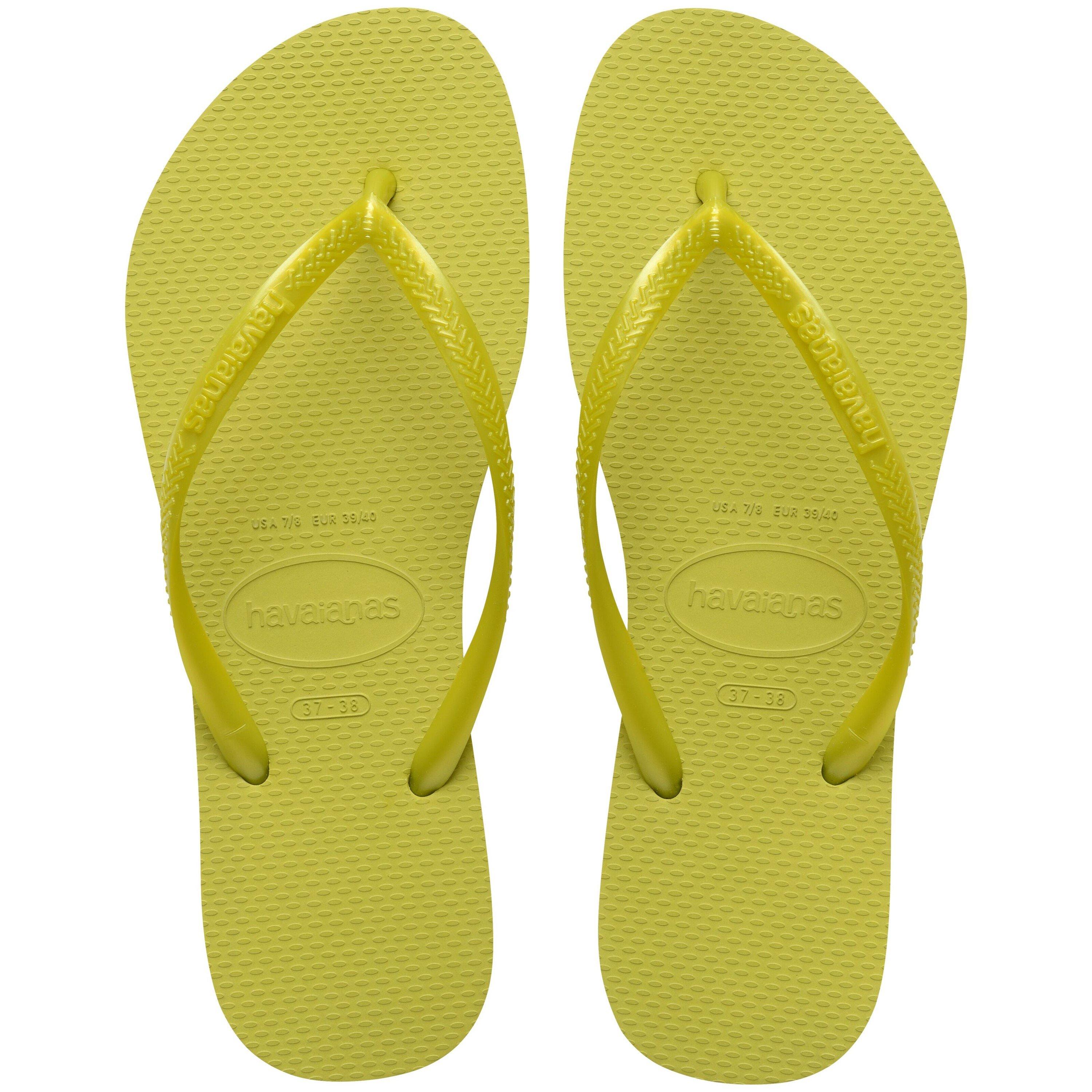 Wild Lime - Havaianas - Women's Slim Flip Flops - 1