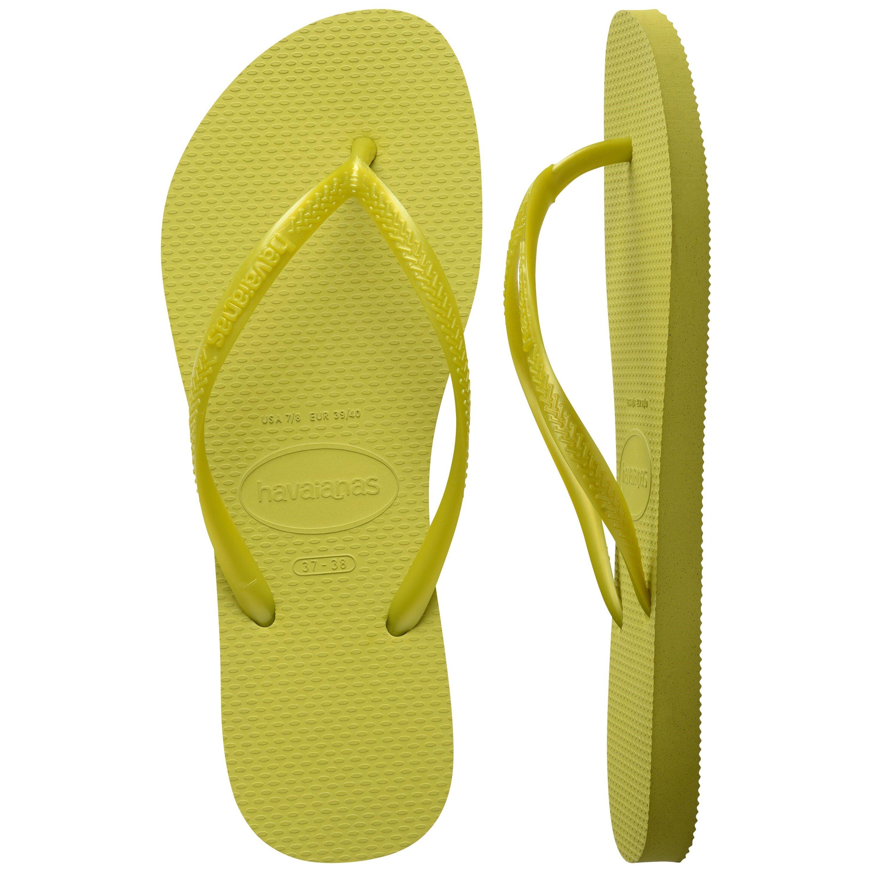 Wild Lime - Havaianas - Women's Slim Flip Flops - 5