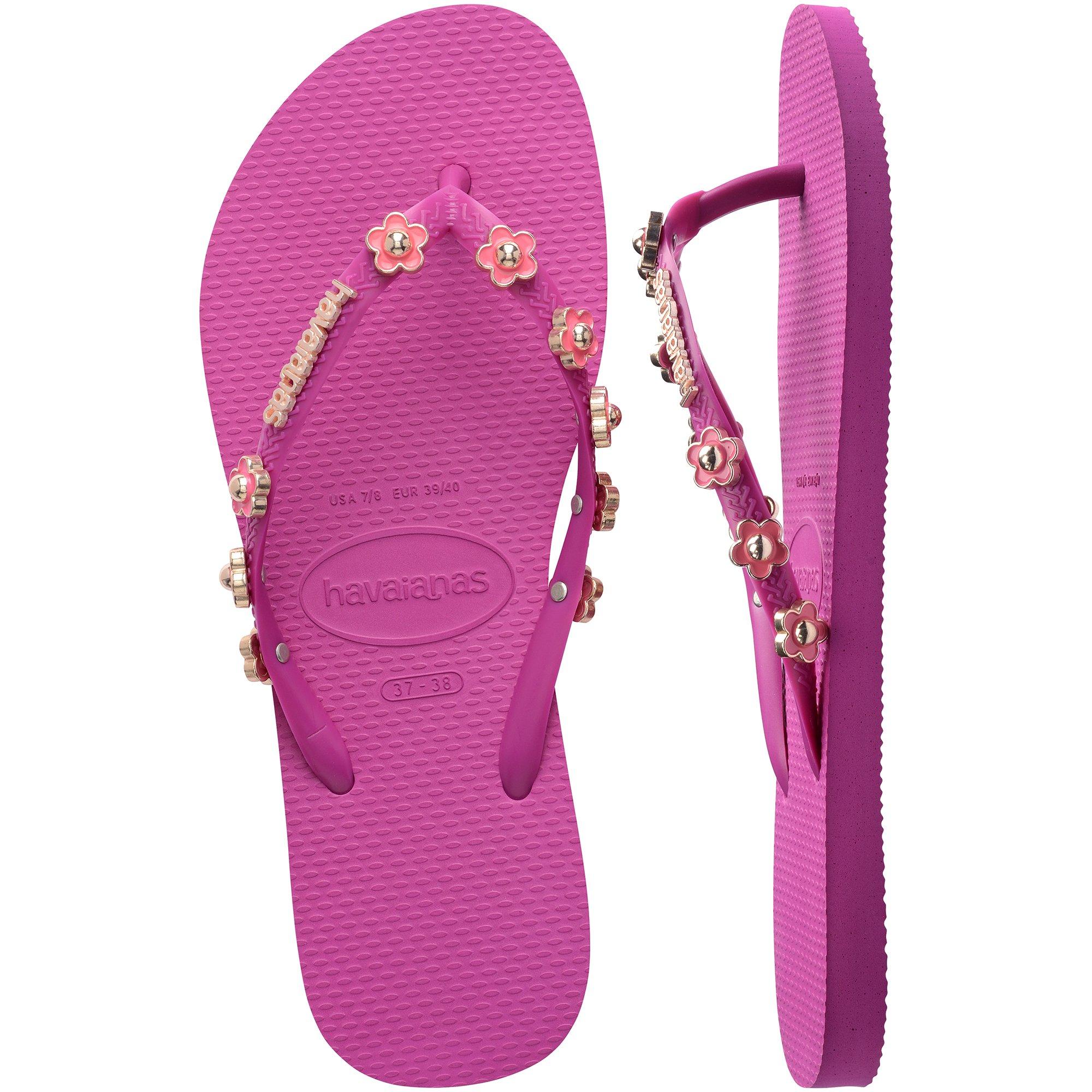 Rose Gum - Havaianas - Havaianas Slim Stylish Flip Flops - 5