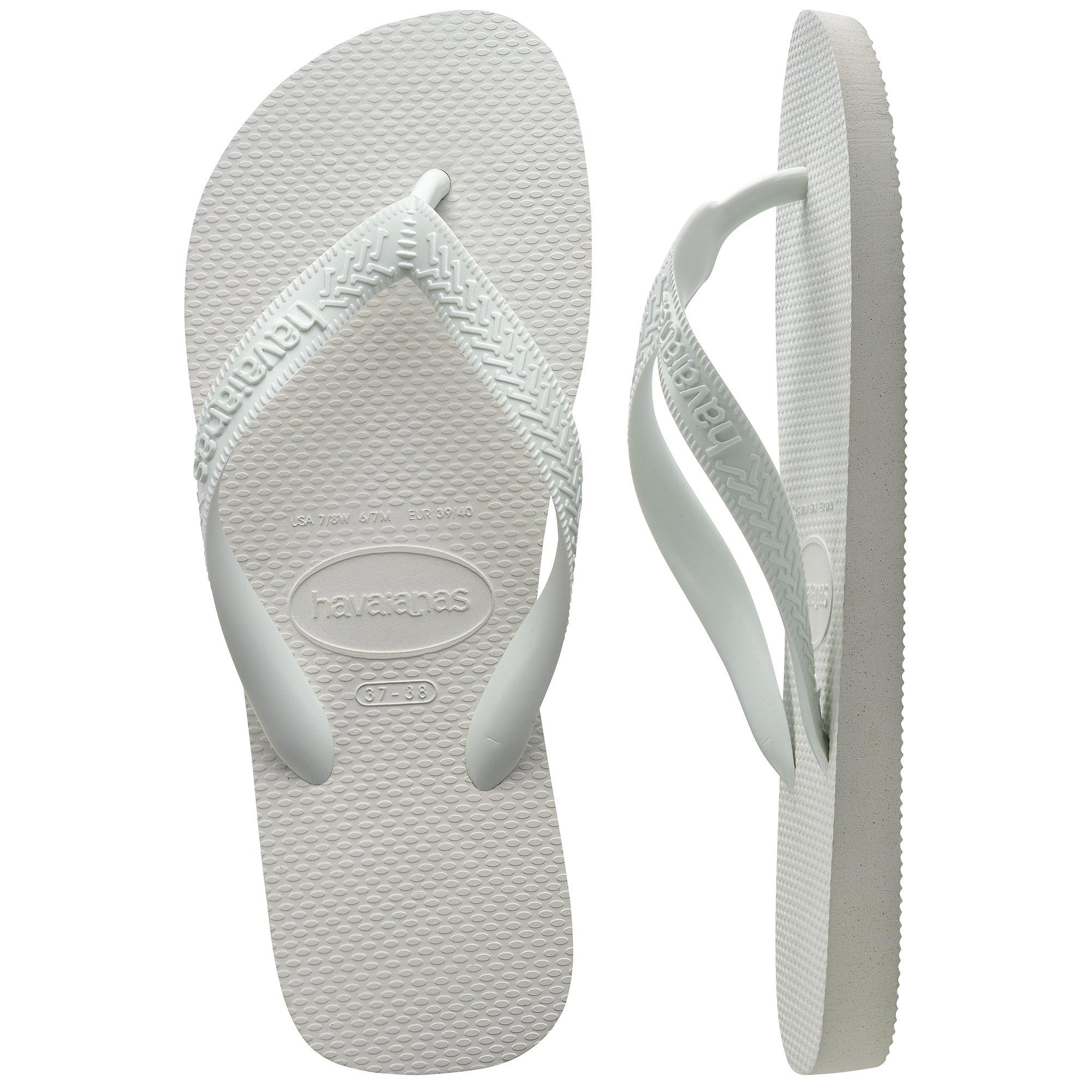 White - Havaianas - Women's Lightweight Textured Waterproof Flip Flops - 4