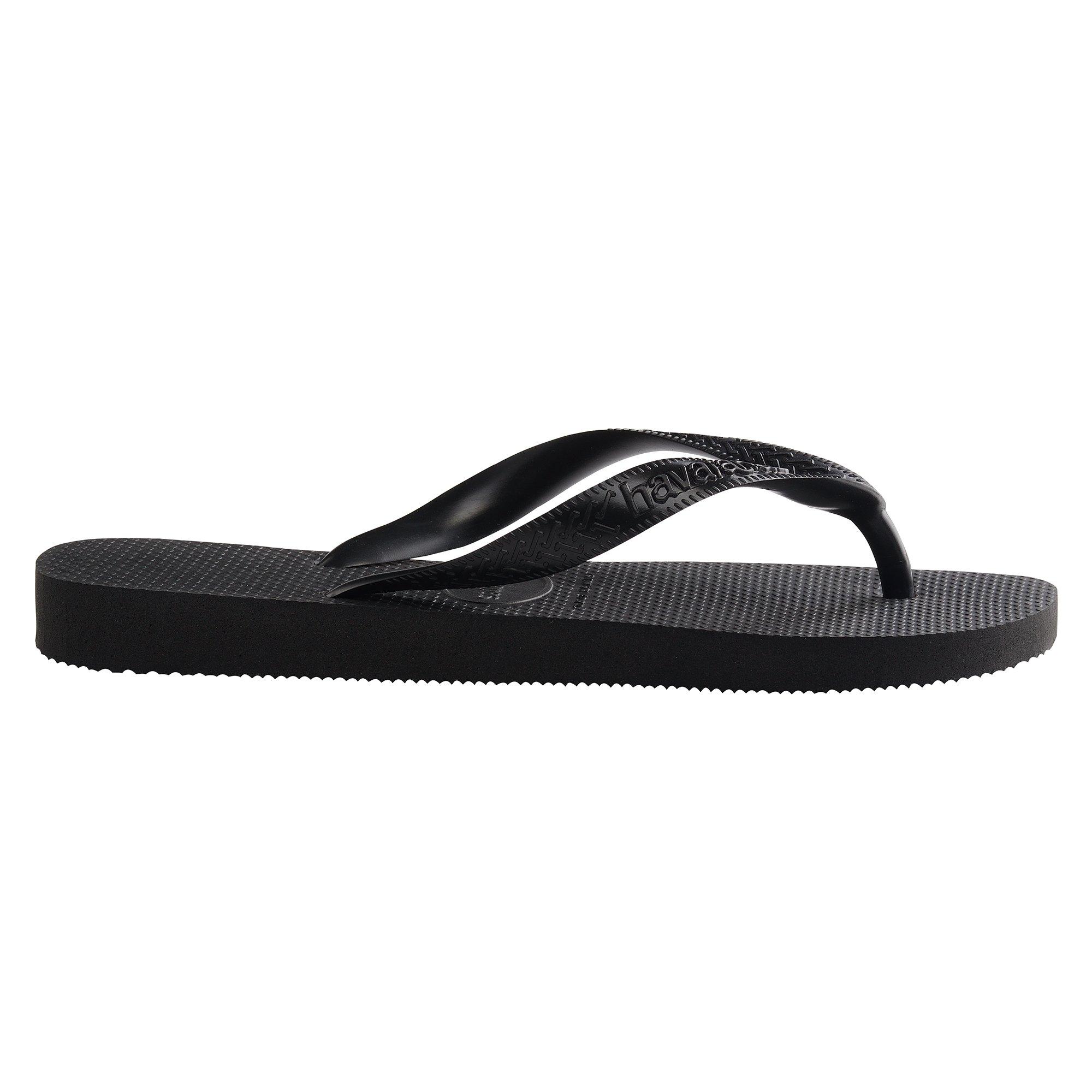 Black - Havaianas - Women's Lightweight Textured Waterproof Flip Flops - 3