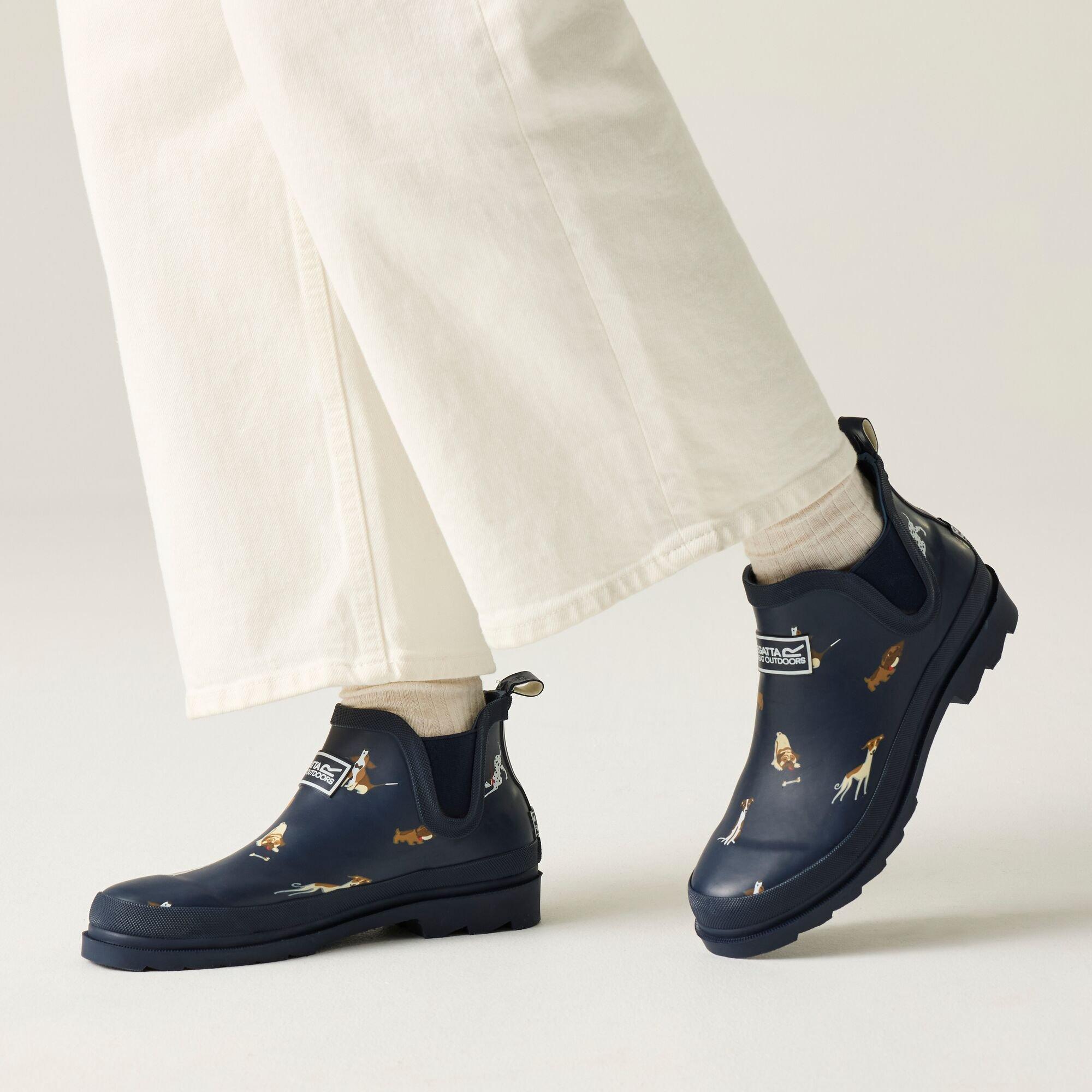 Regatta Women's Lady Harper Ankle Wellington - Navy Blue - EU36/UK3
