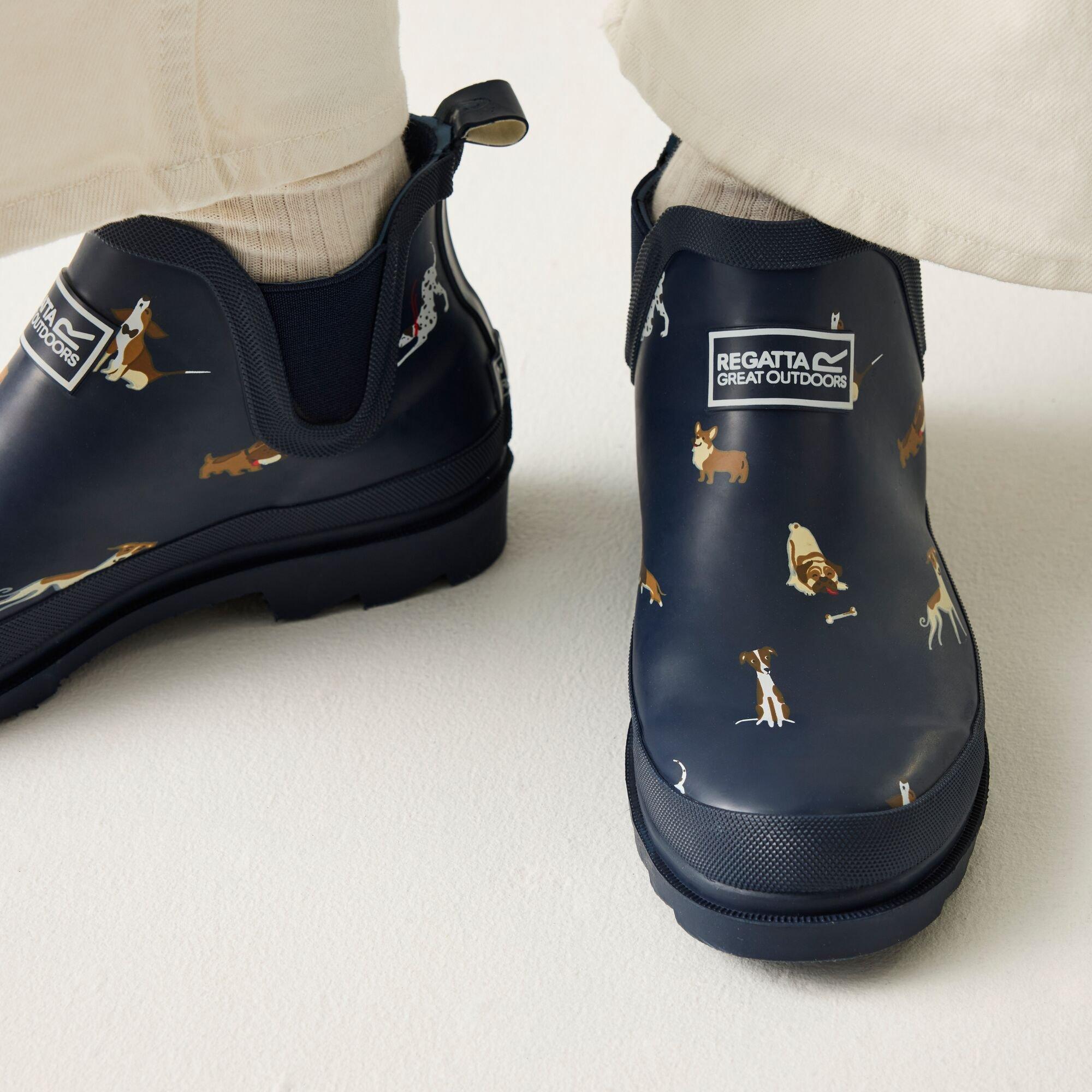 Navy Blue - Regatta - Lady Harper Ankle Wellington - 3