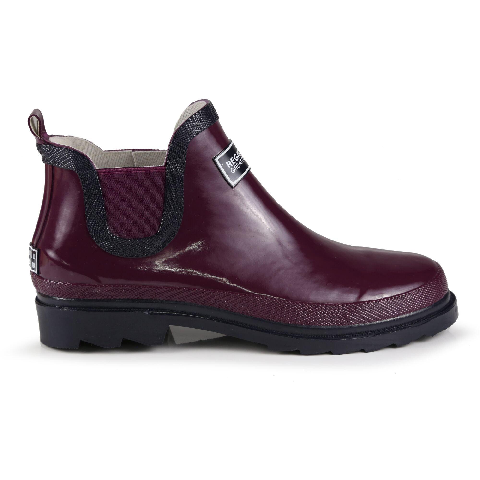 Prune/Iron - Regatta - Lady Harper Ankle Wellington - 1