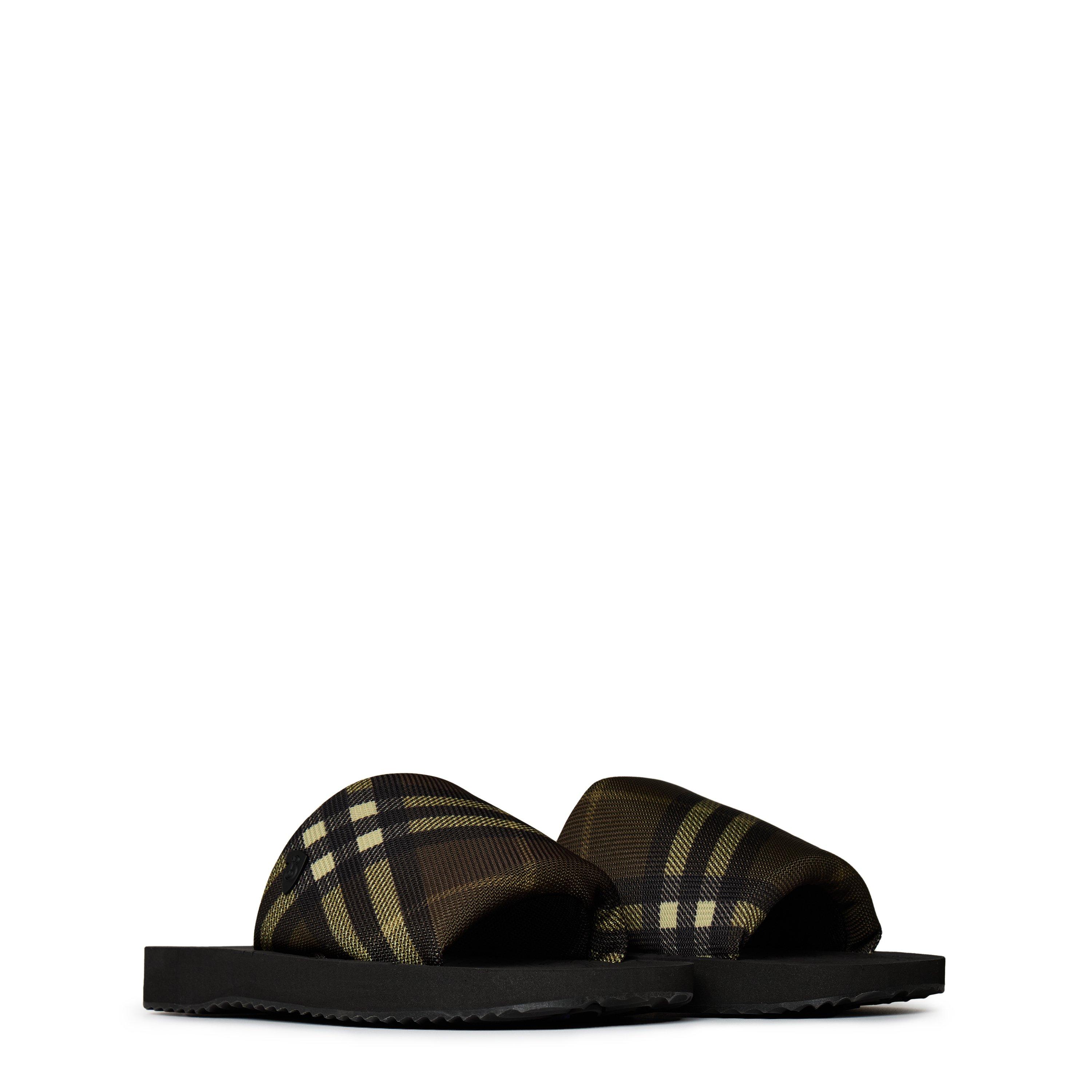 Heath Ip Check - Burberry - Check Sandals - 3