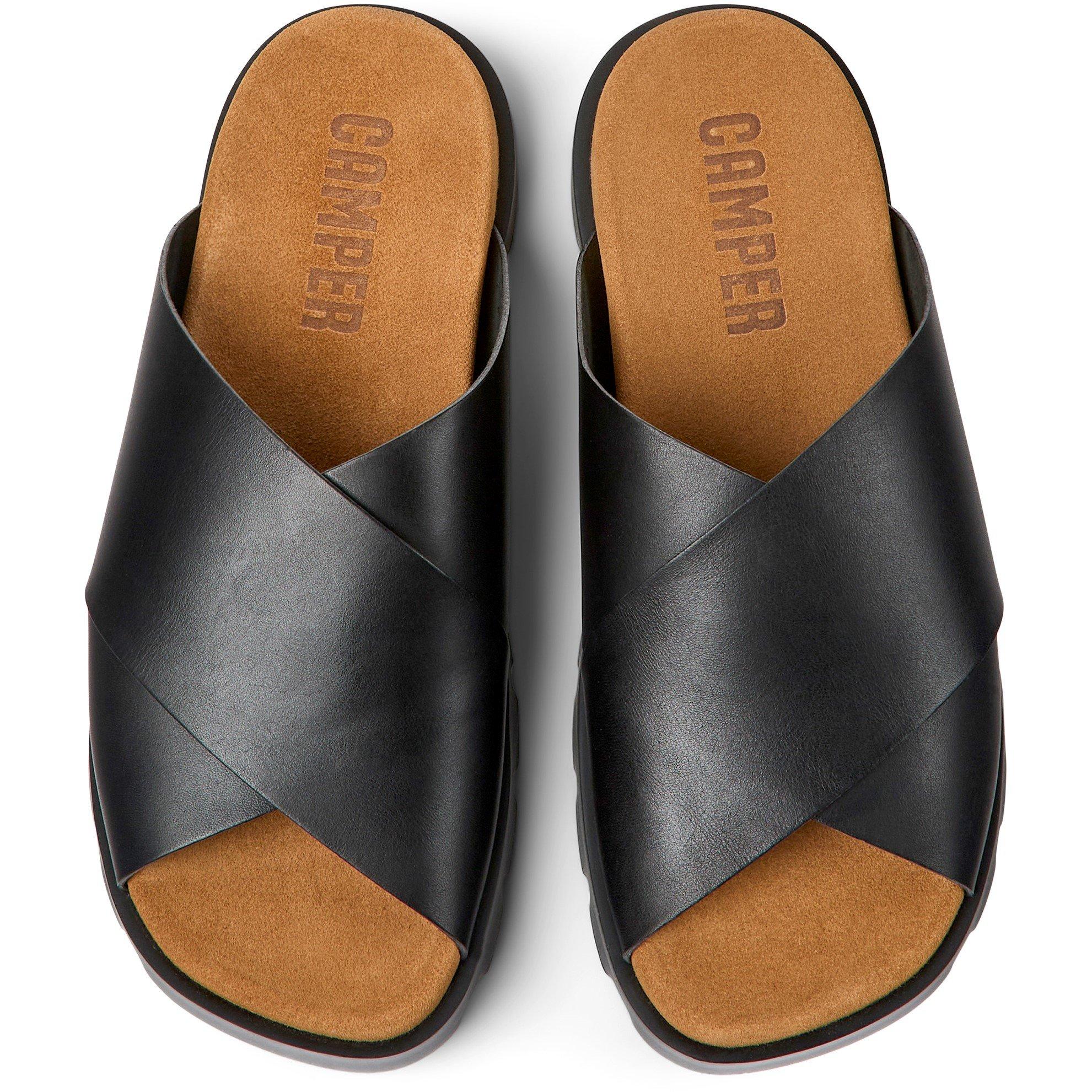 Black - Camper - Men's Brutus Flat Sandals - 3