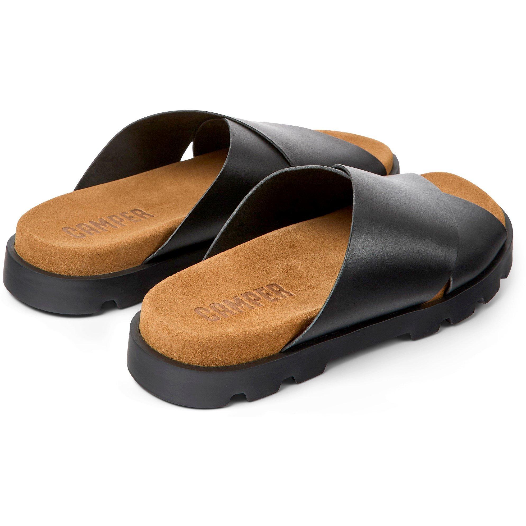 Black - Camper - Men's Brutus Flat Sandals - 4