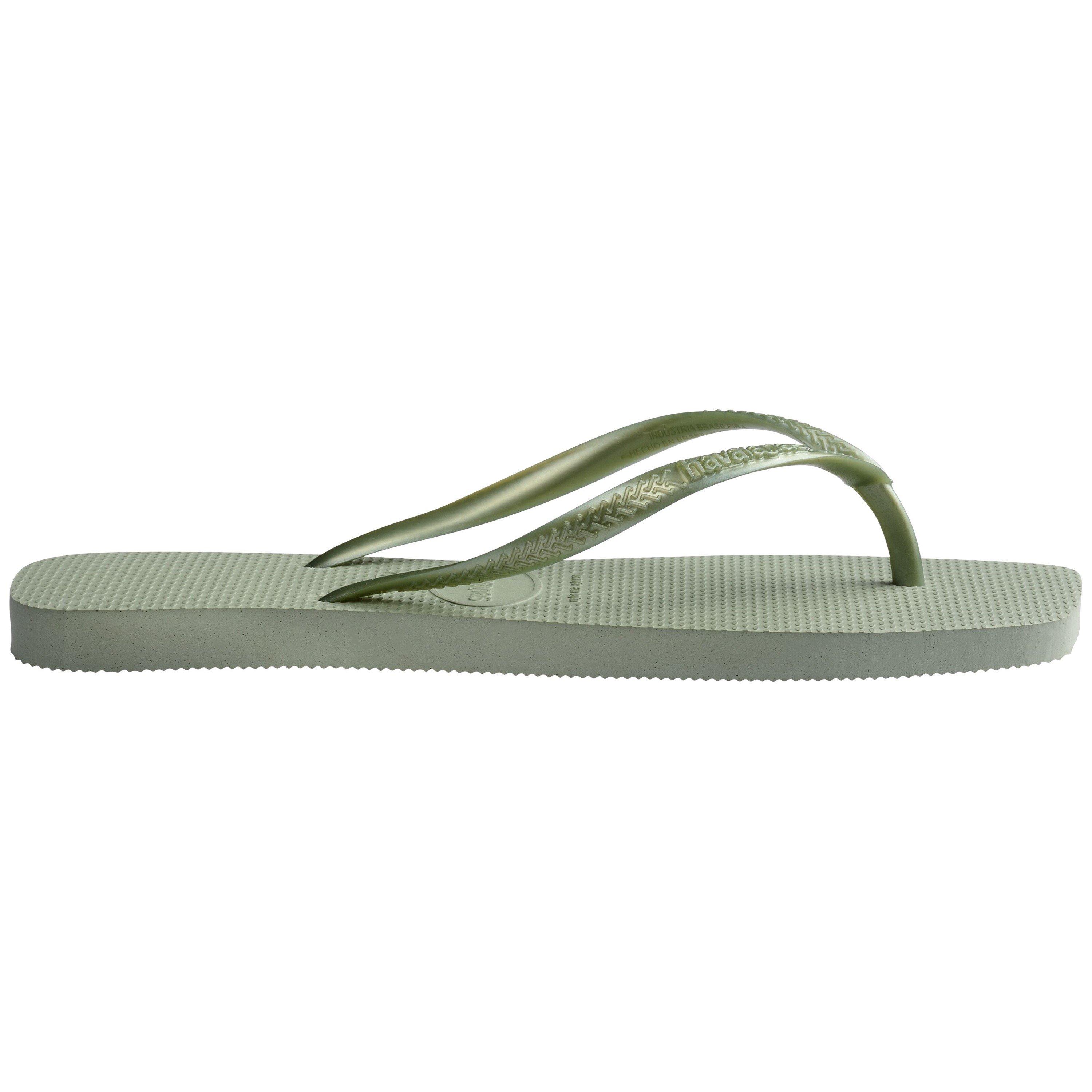 Smoke Green - Havaianas - Women's Slim Square Flip Flops - 3