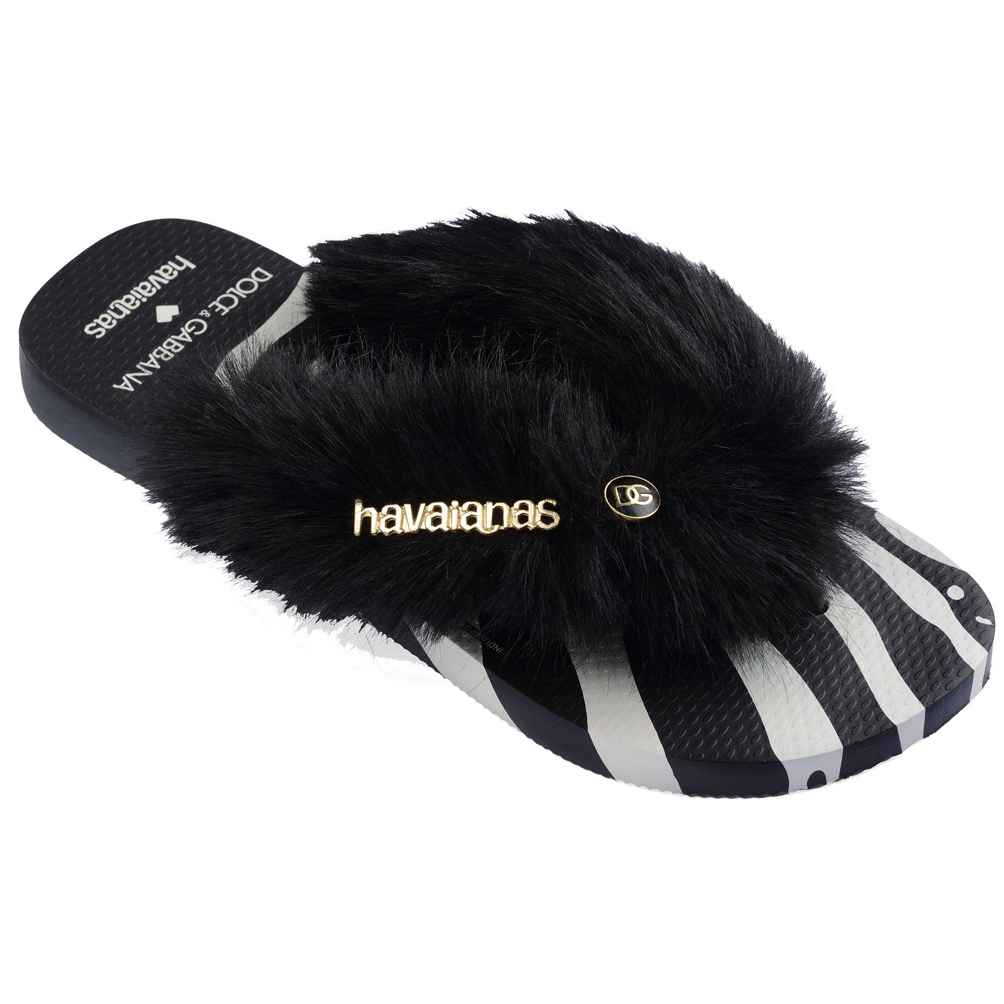 Zebra - Dolce & Gabbana X Havaianas - Animal Print Flip Flops - 2