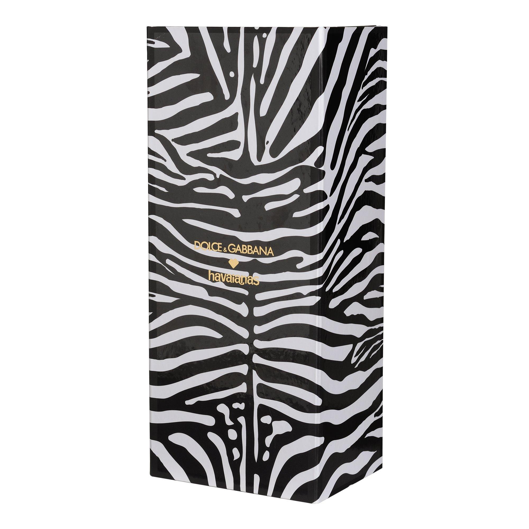 Zebra - Dolce & Gabbana X Havaianas - Animal Print Flip Flops - 6