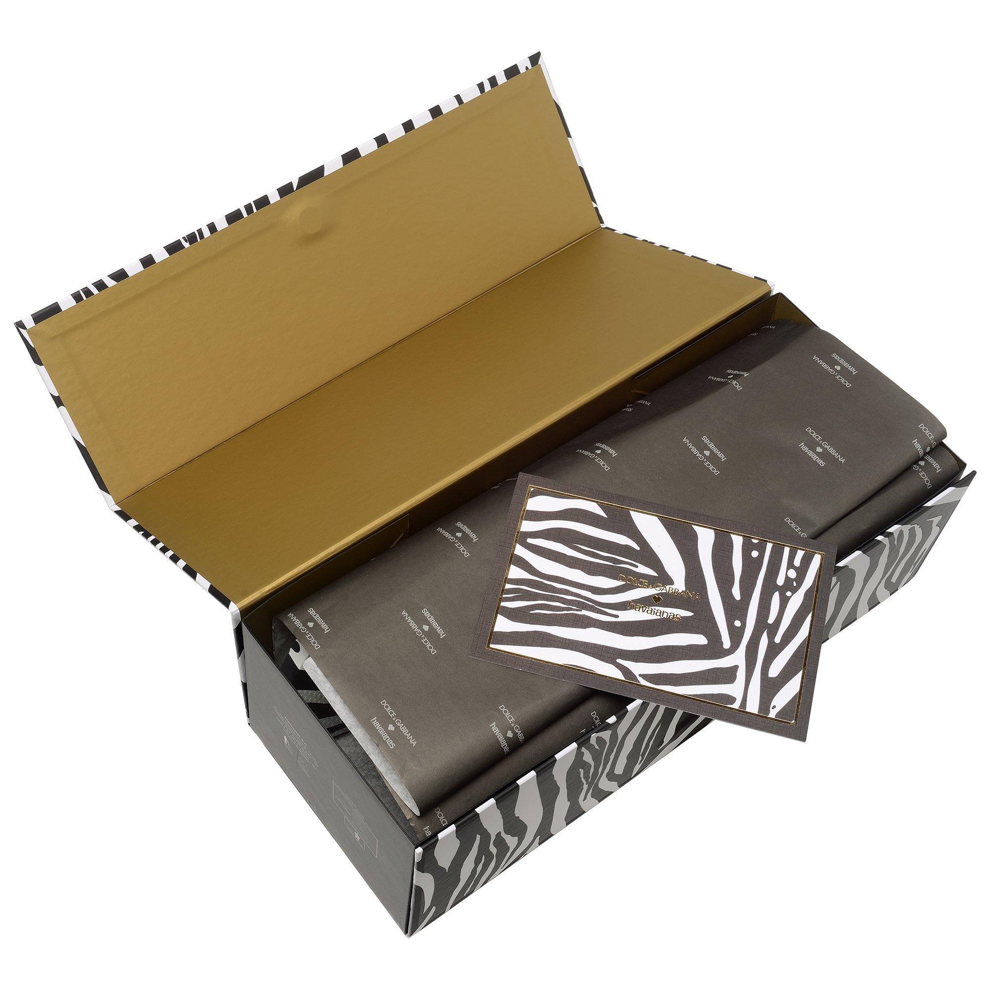 Zebra - Dolce & Gabbana X Havaianas - Animal Print Flip Flops - 7