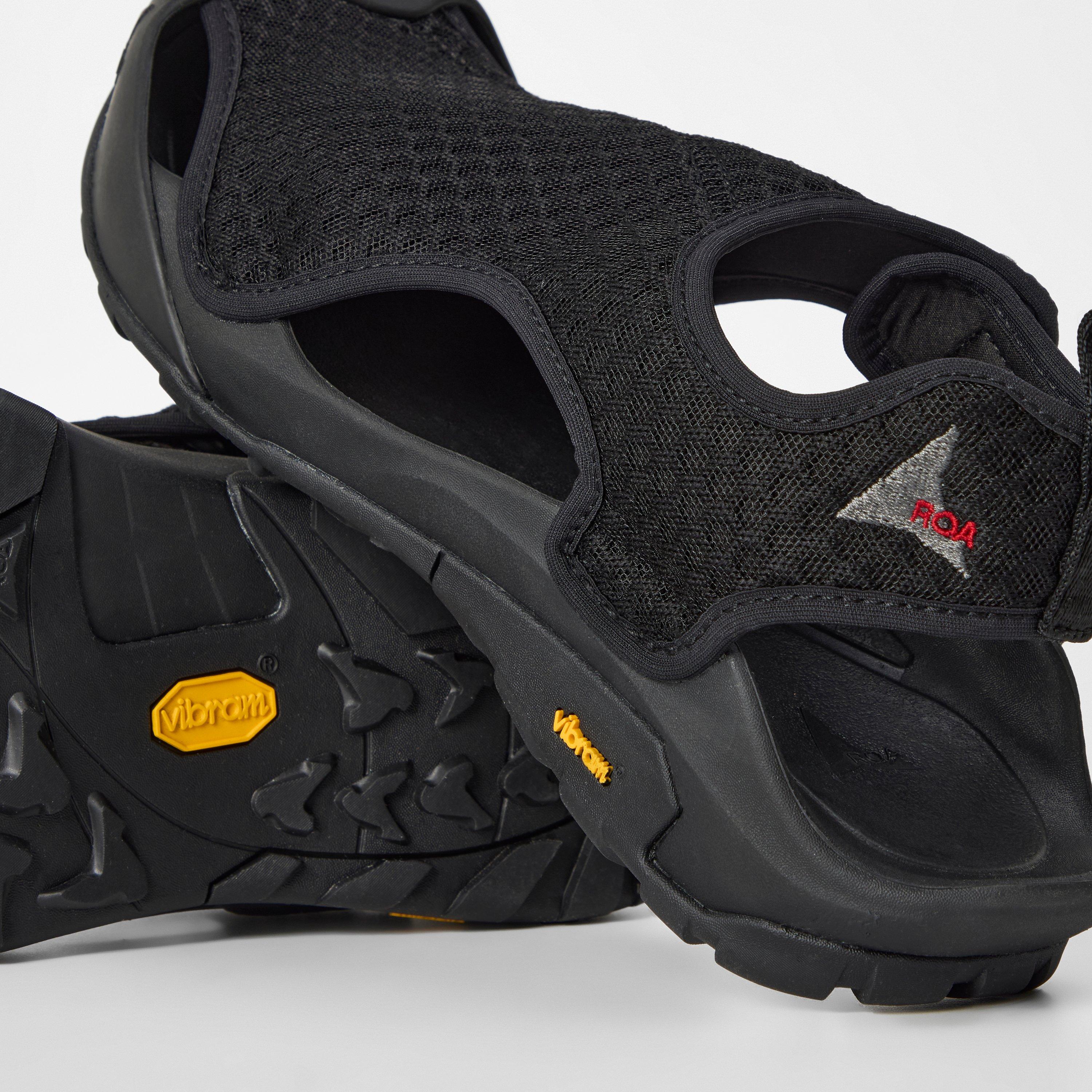 Black - ROA - Men's Arpy Flat Sandals - 4