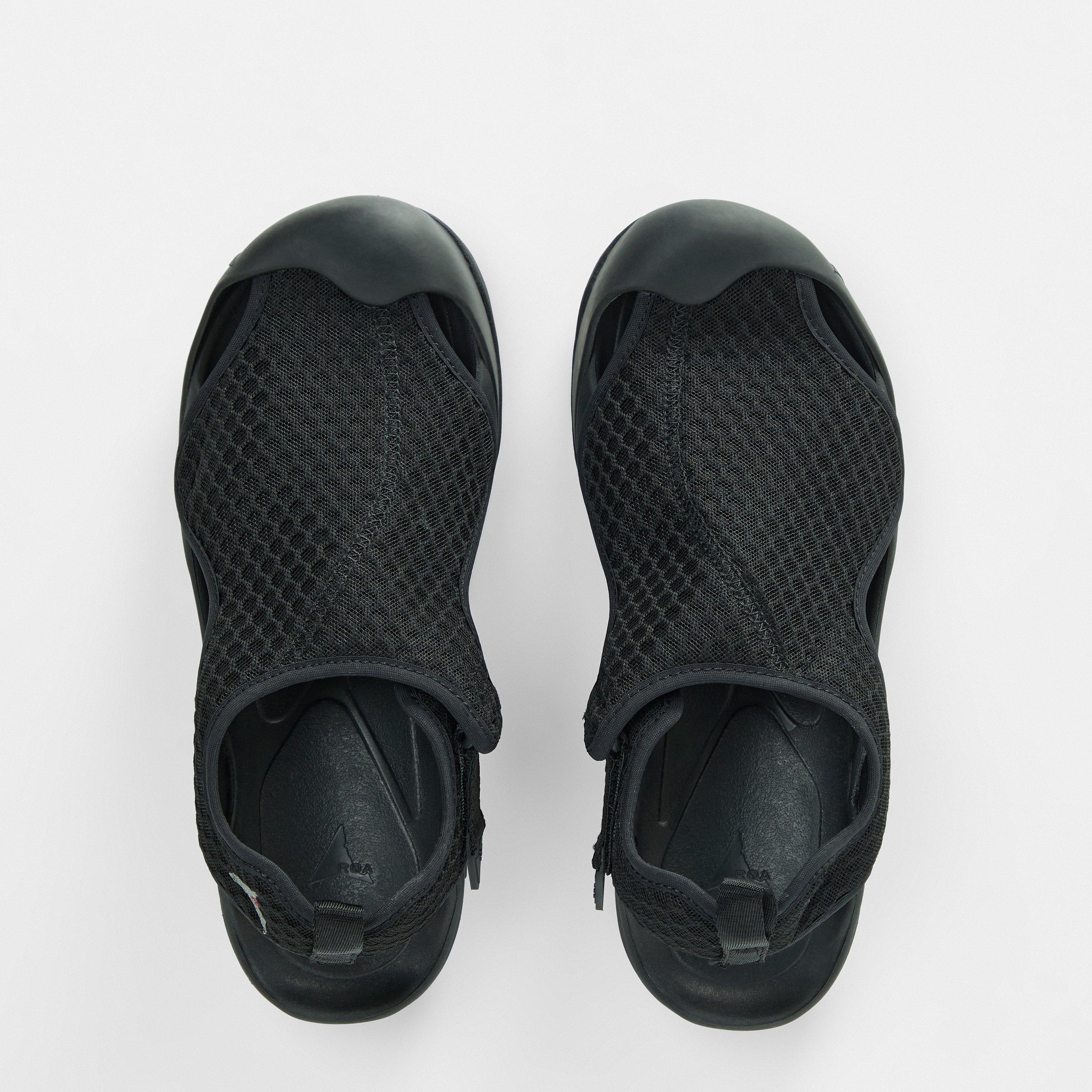 Black - ROA - Men's Arpy Flat Sandals - 5