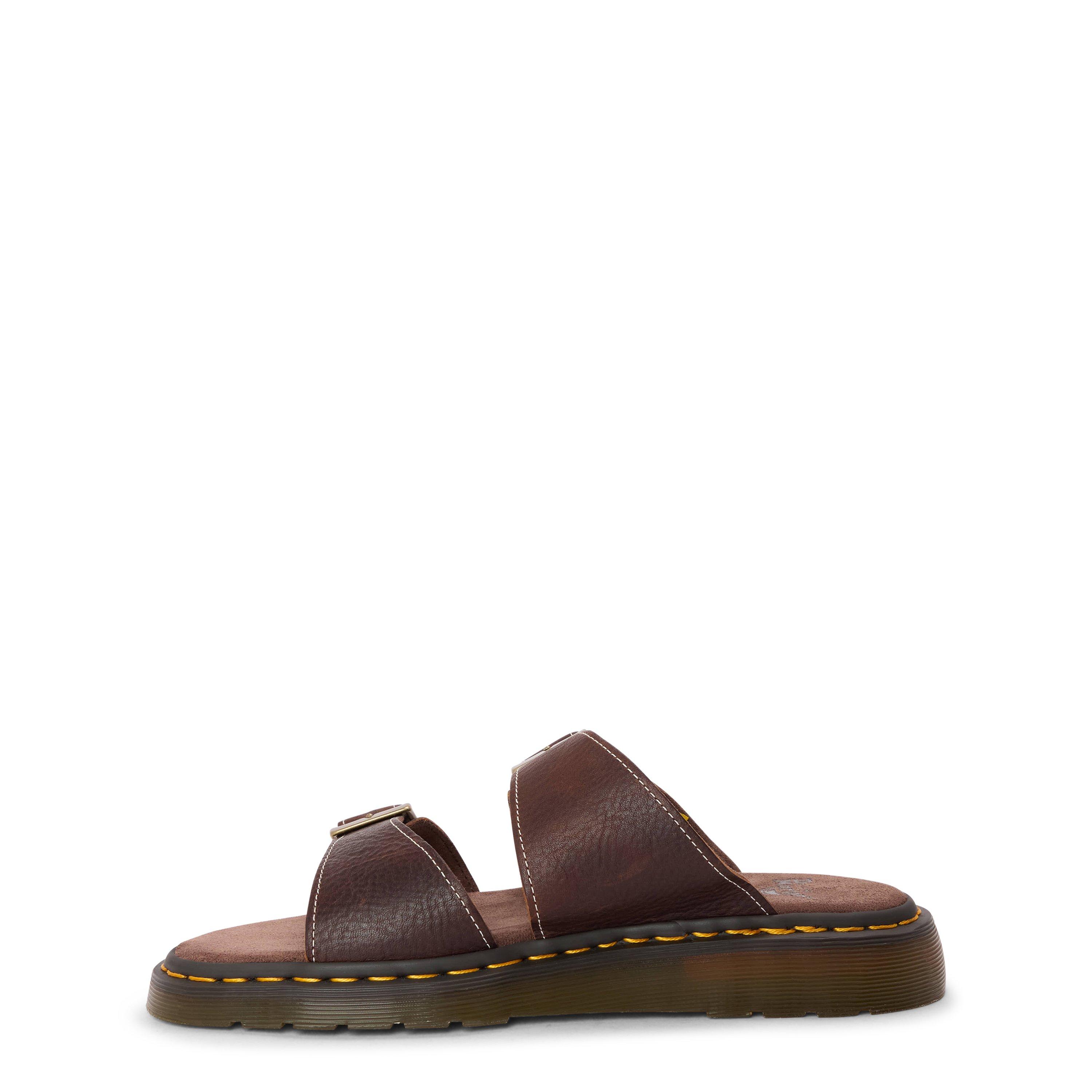 Brown Grizzly - Dr Martens - Josef Suede Slide - 2