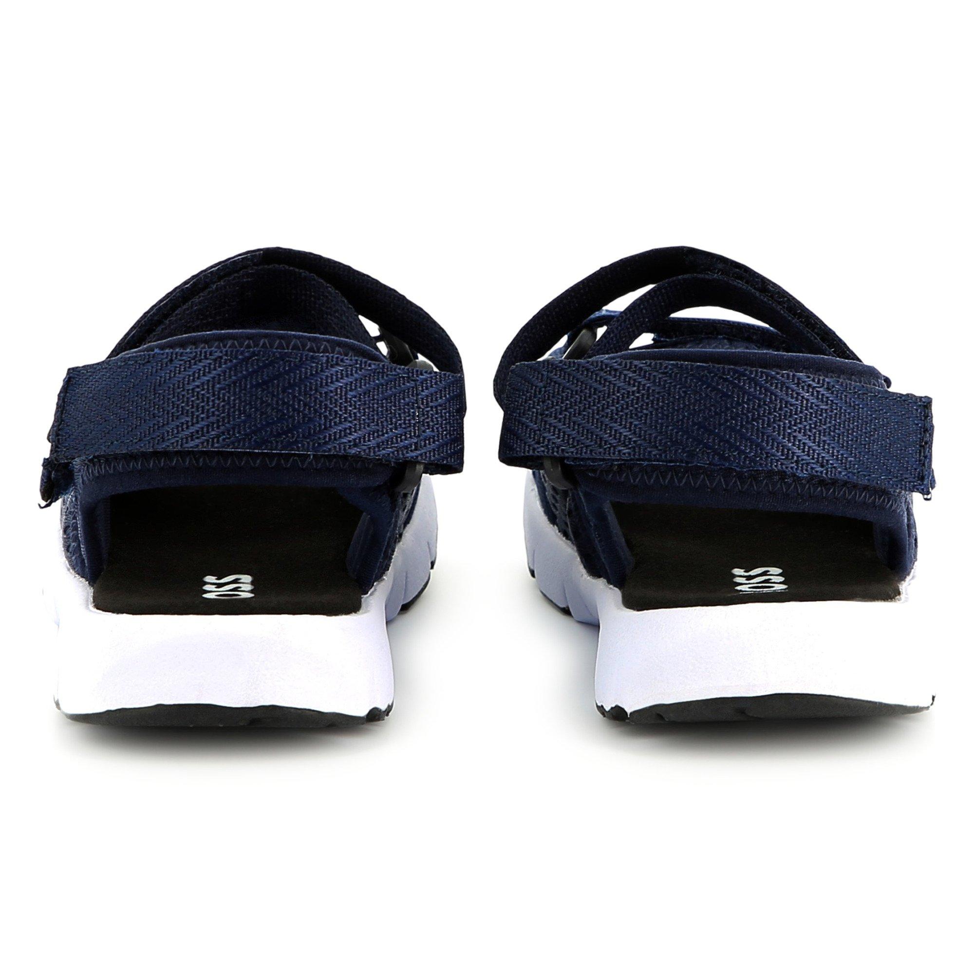 Navy 249 - Boss - Kids Logo Sandals - 3