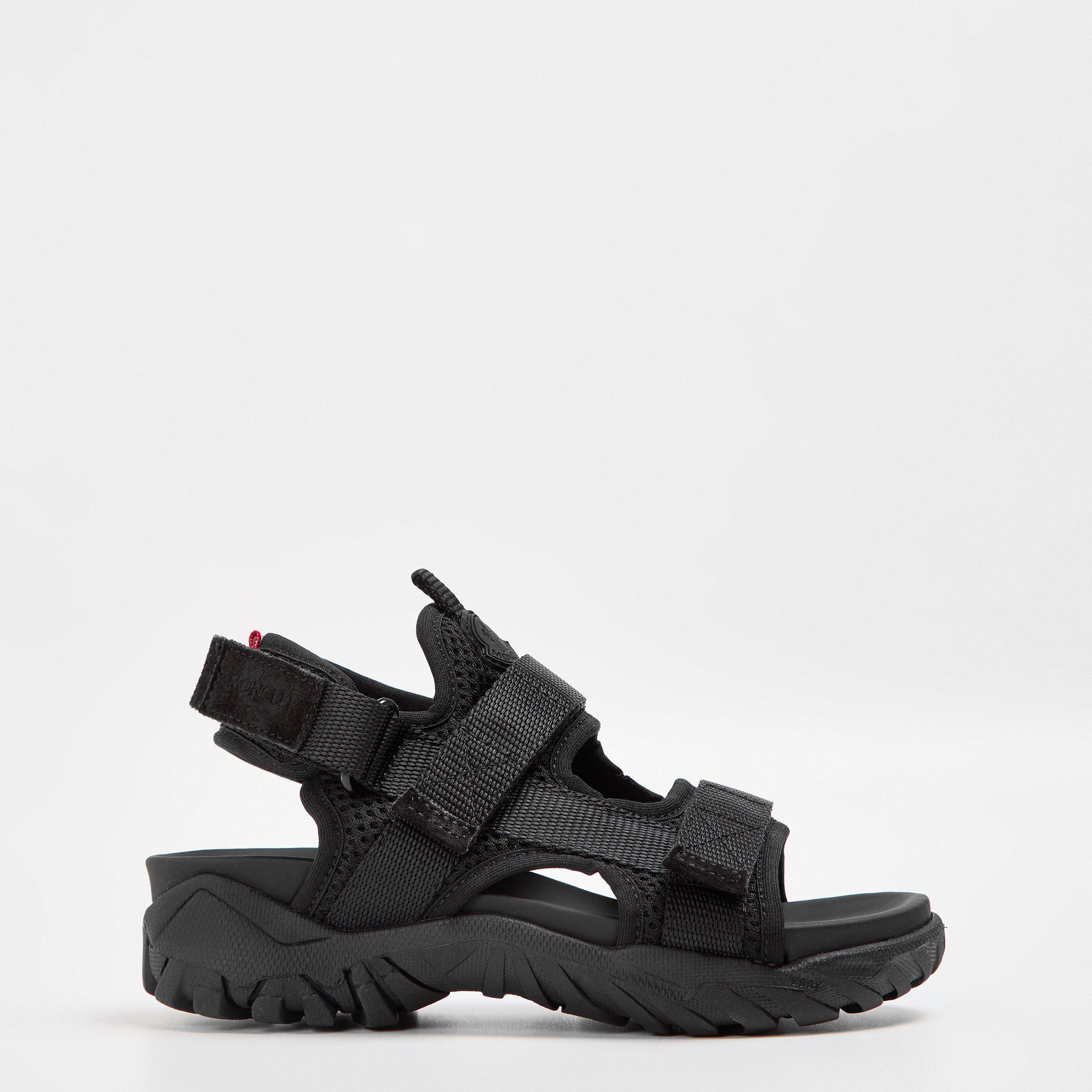 Black 999 - Moncler - Petit Trailgrip Vela Sandals Juniors - 1