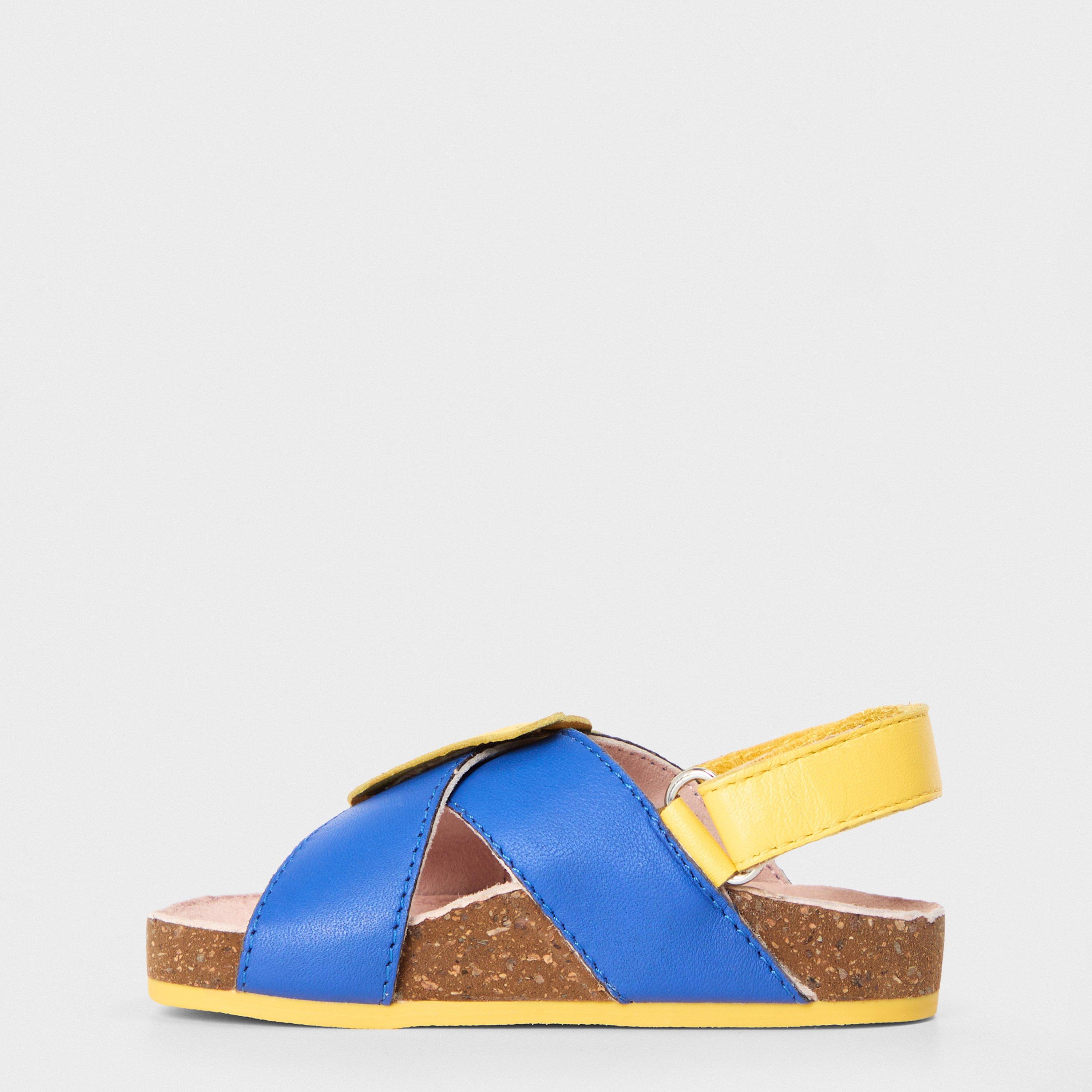 Blue - Carrement Beau - Flat Sandal - 2