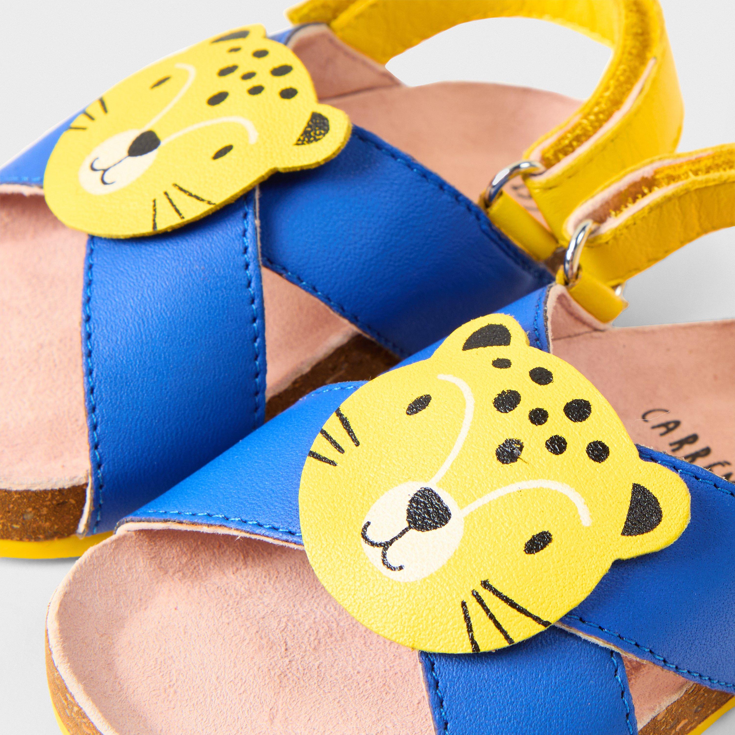 Blue - Carrement Beau - Flat Sandal - 3