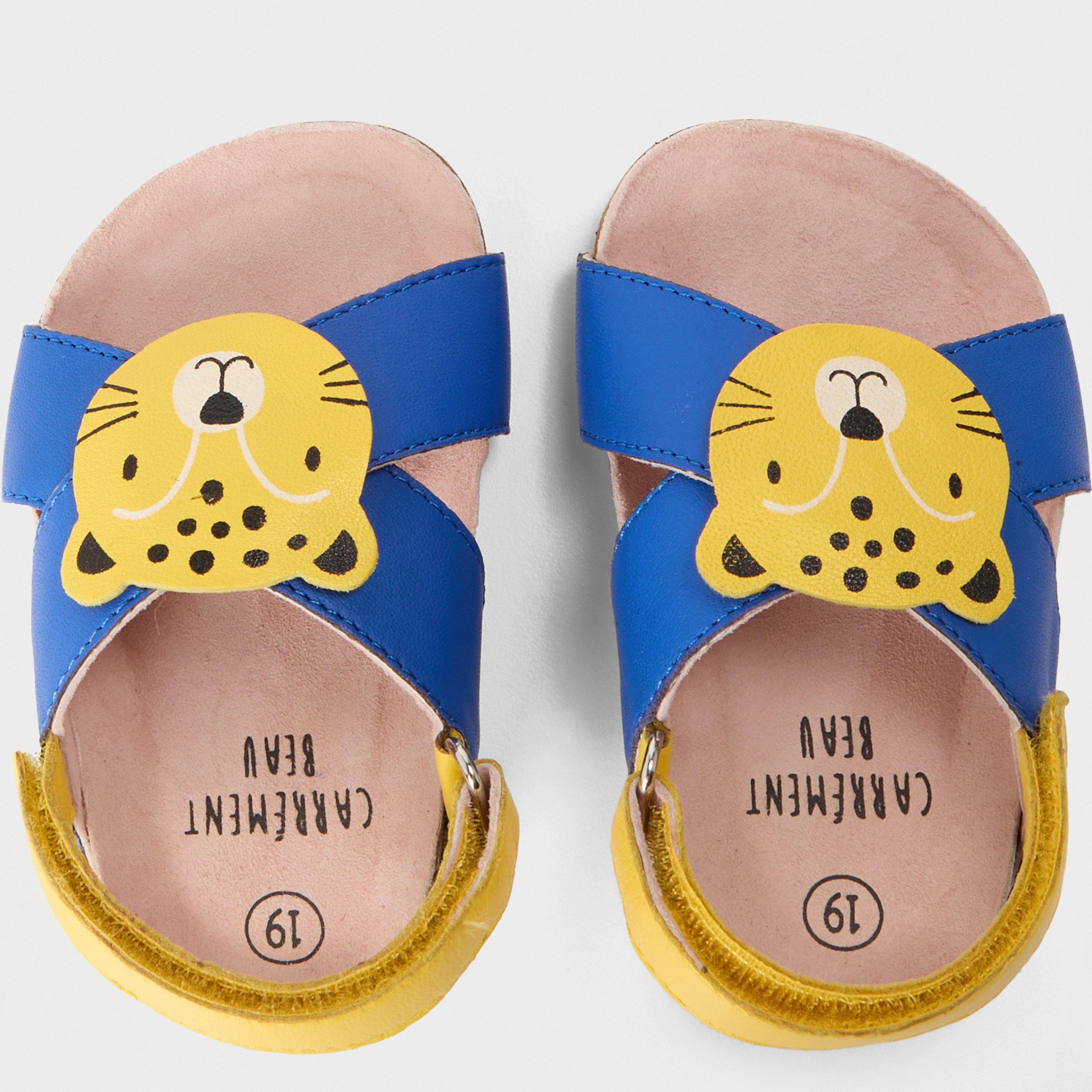 Blue - Carrement Beau - Flat Sandal - 4