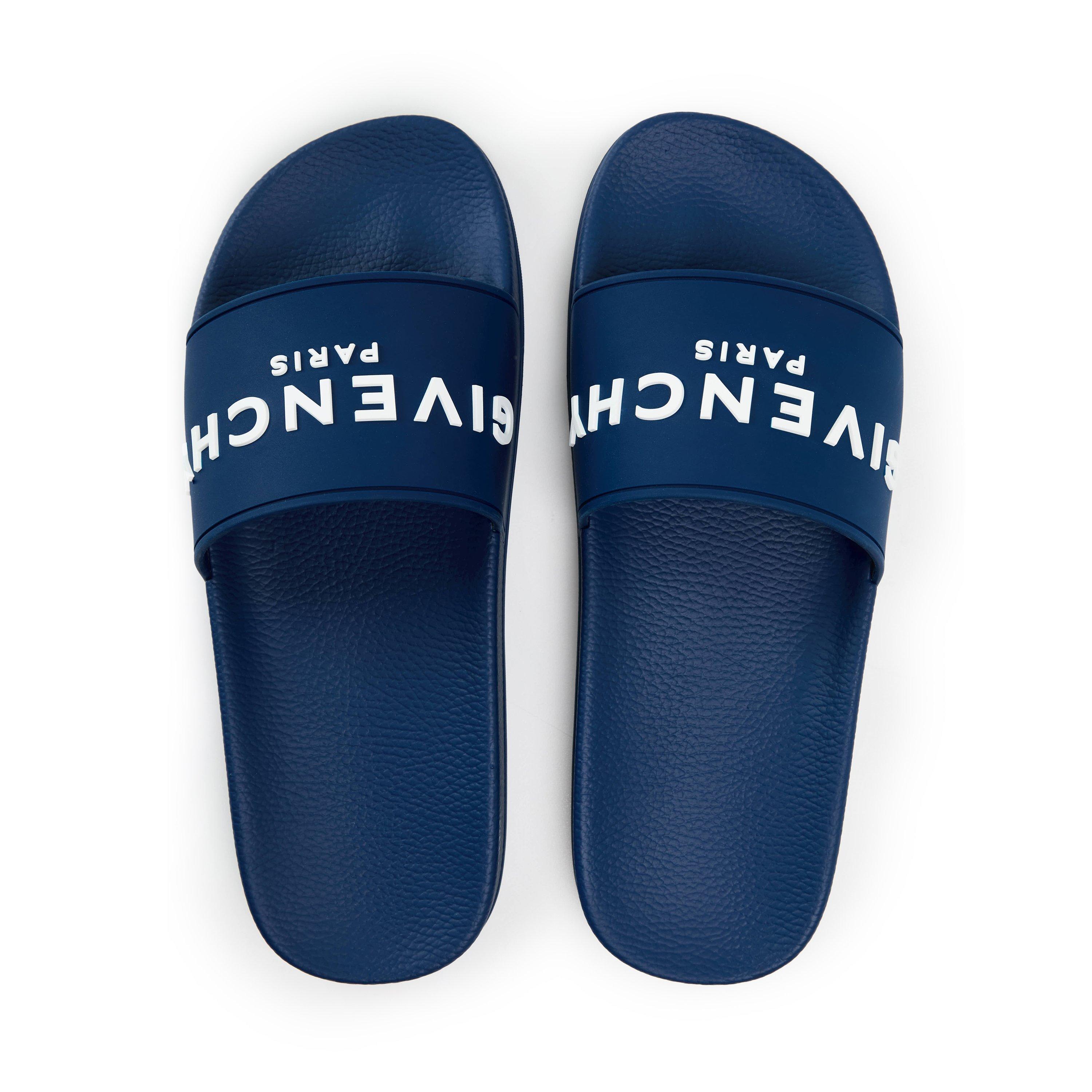 Blue - GIVENCHY - Men's GIV Slide Pool Sliders - 4