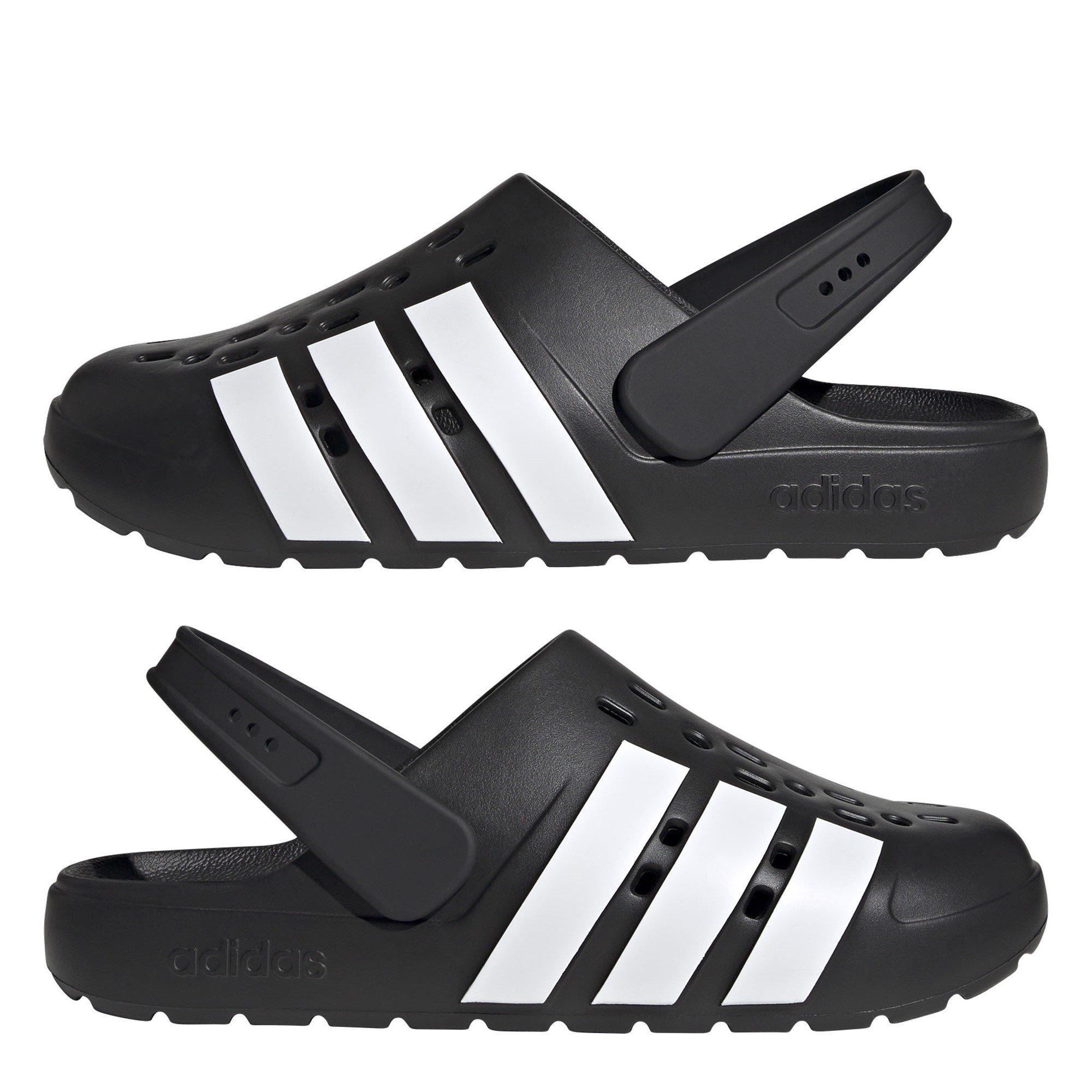 CoreBlk/FtwrWht - adidas - Adilette Clog Sn62 - 9