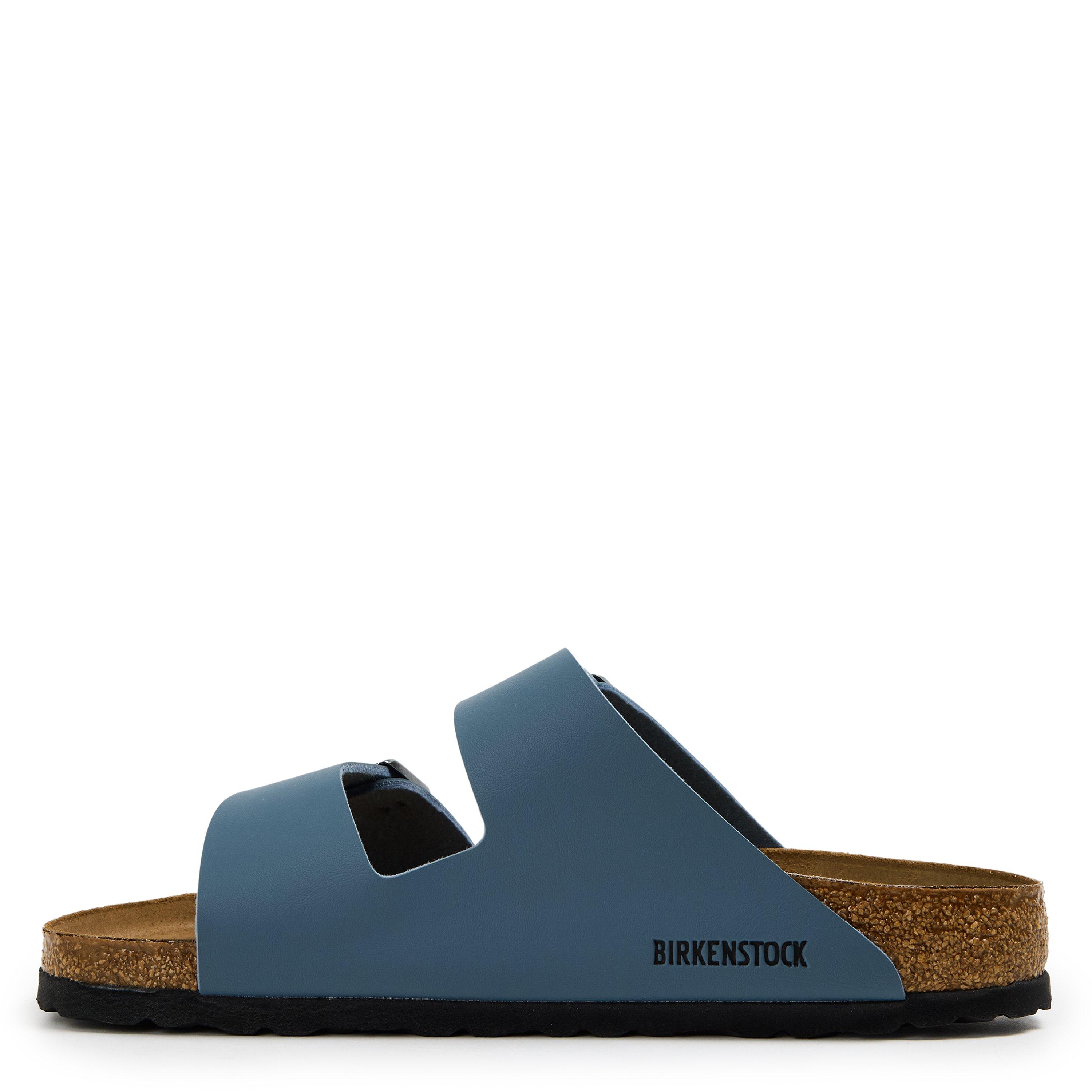 Basalt Grey - Birkenstock - Men's Contoured Footbed Adjustable Flat Sandals - 2