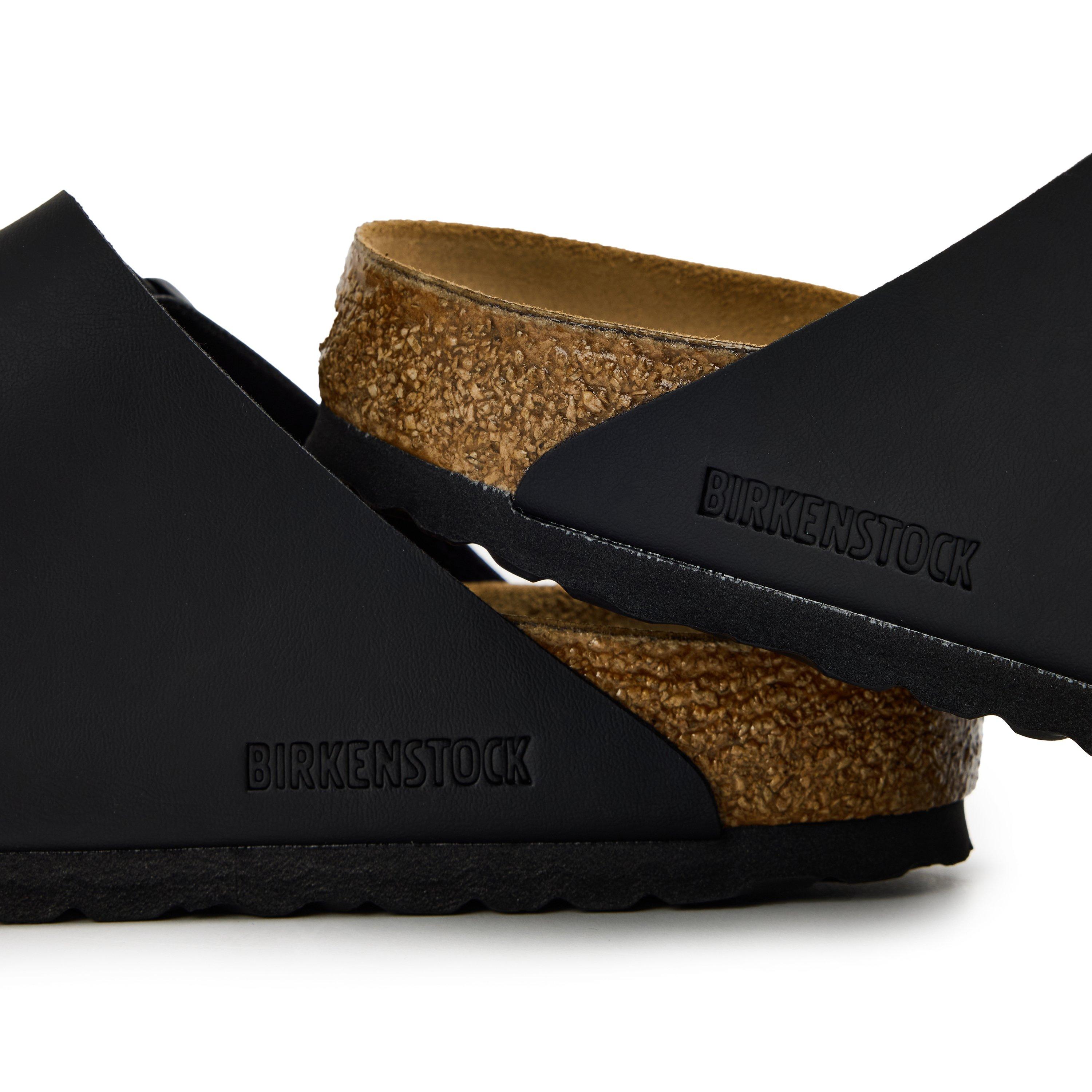 Black - Birkenstock - Men's Contoured Footbed Adjustable Flat Sandals - 3