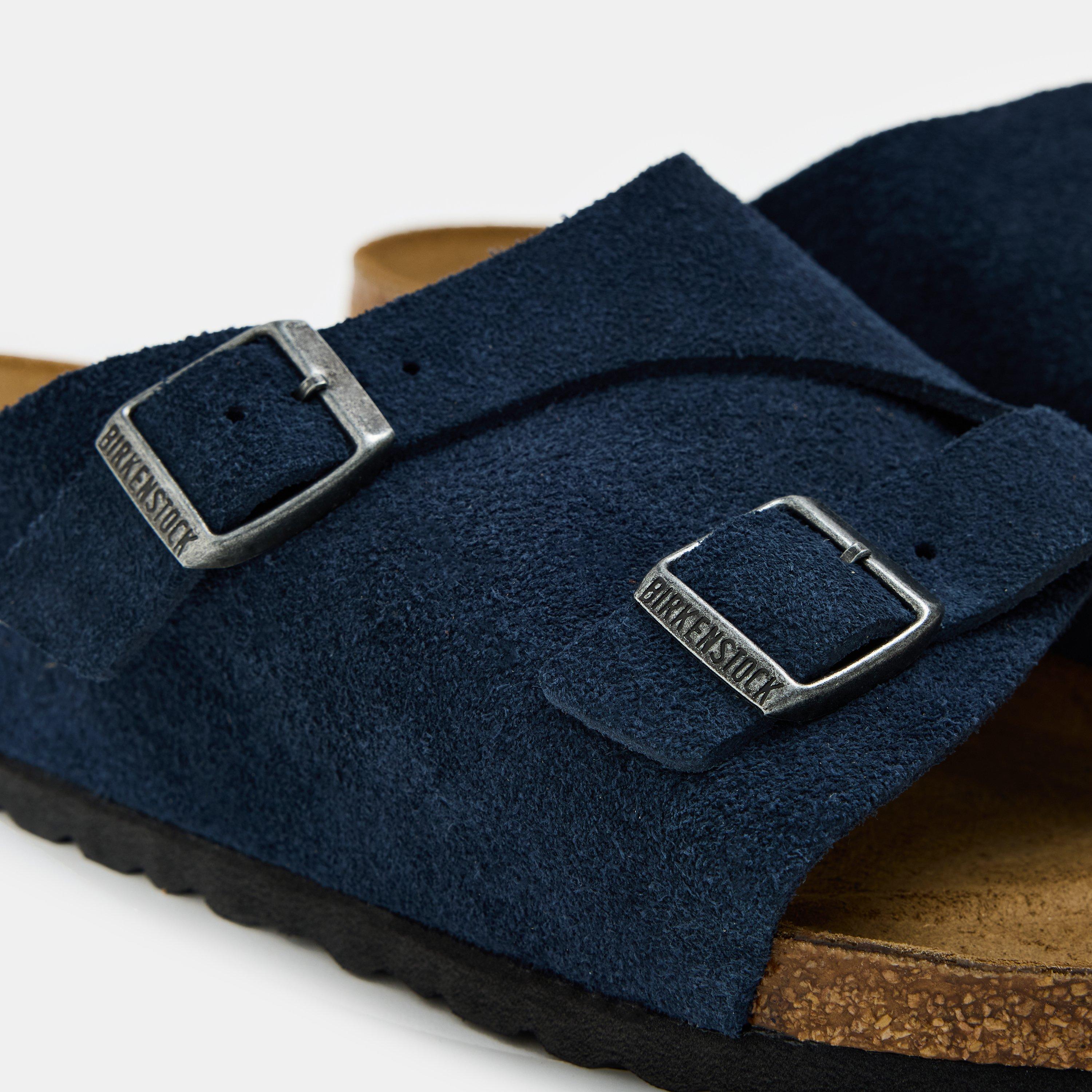 New Navy - Birkenstock - Men's Bstk Zurich Flat Sandals - 3