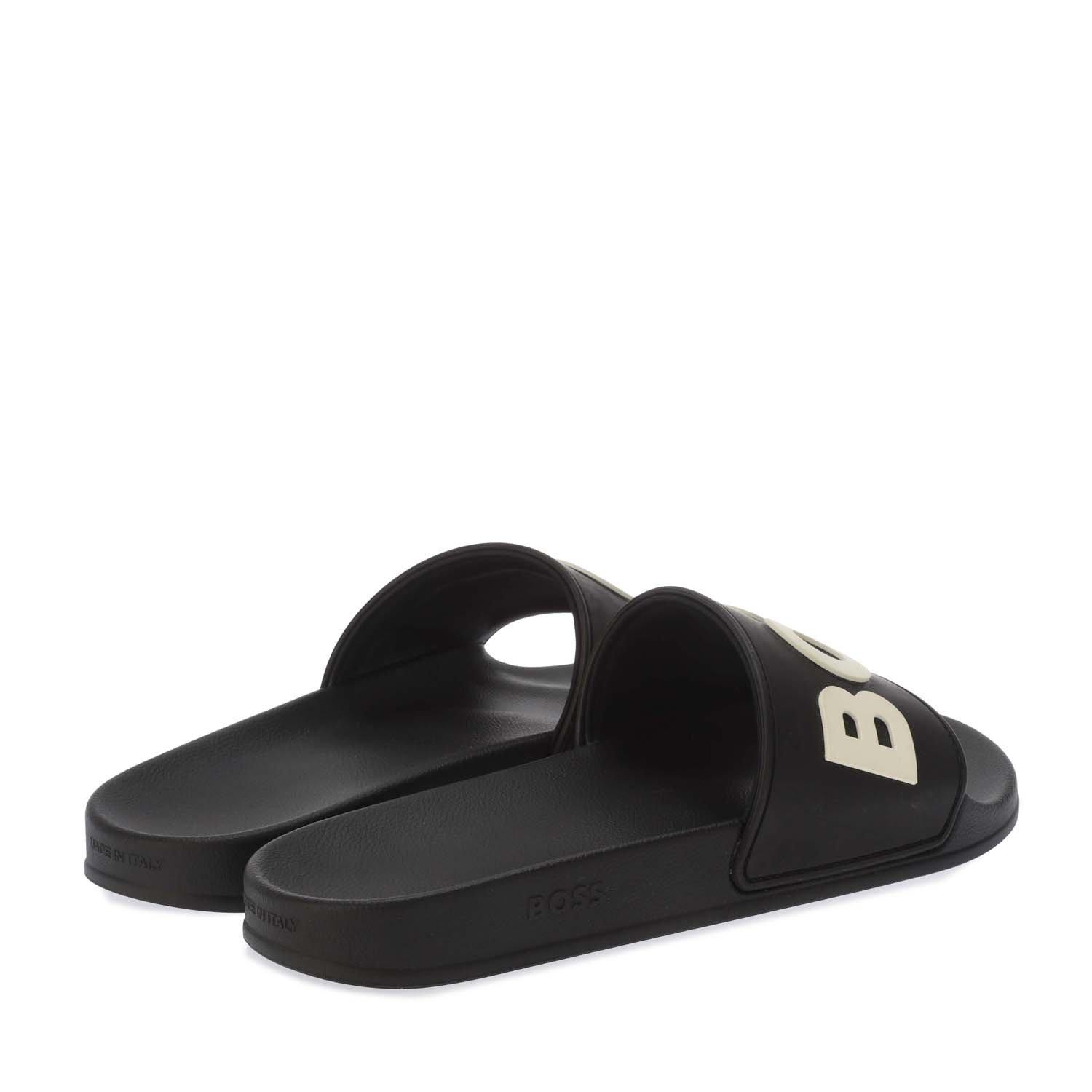 Black - Boss - Men's Kirk Pool Sliders - 2