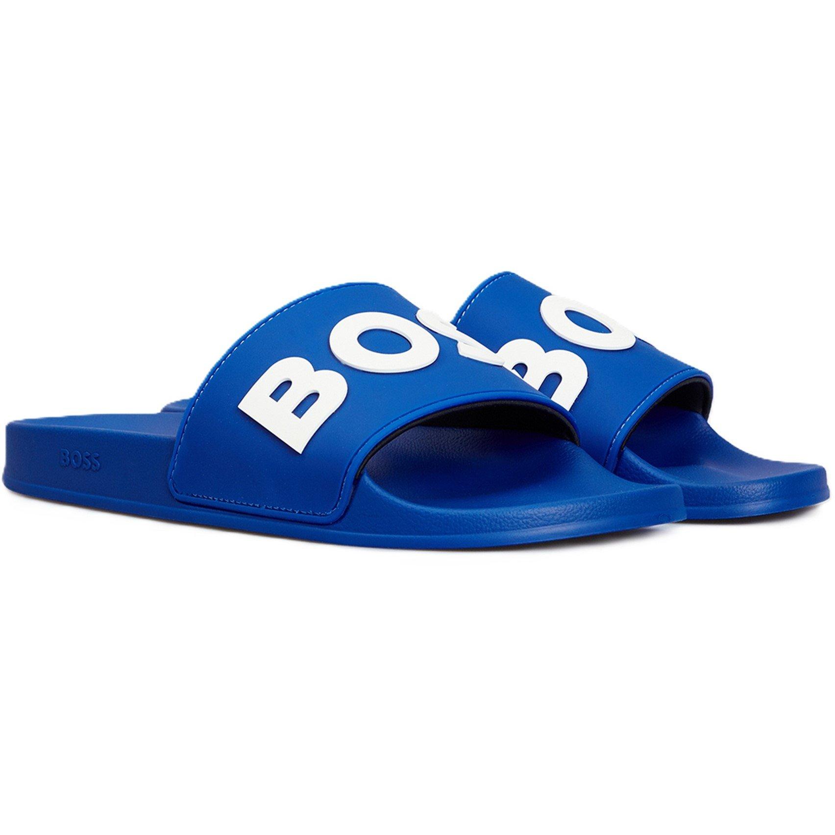 Bright Blue - Boss - Men's Kirk Pool Sliders - 4