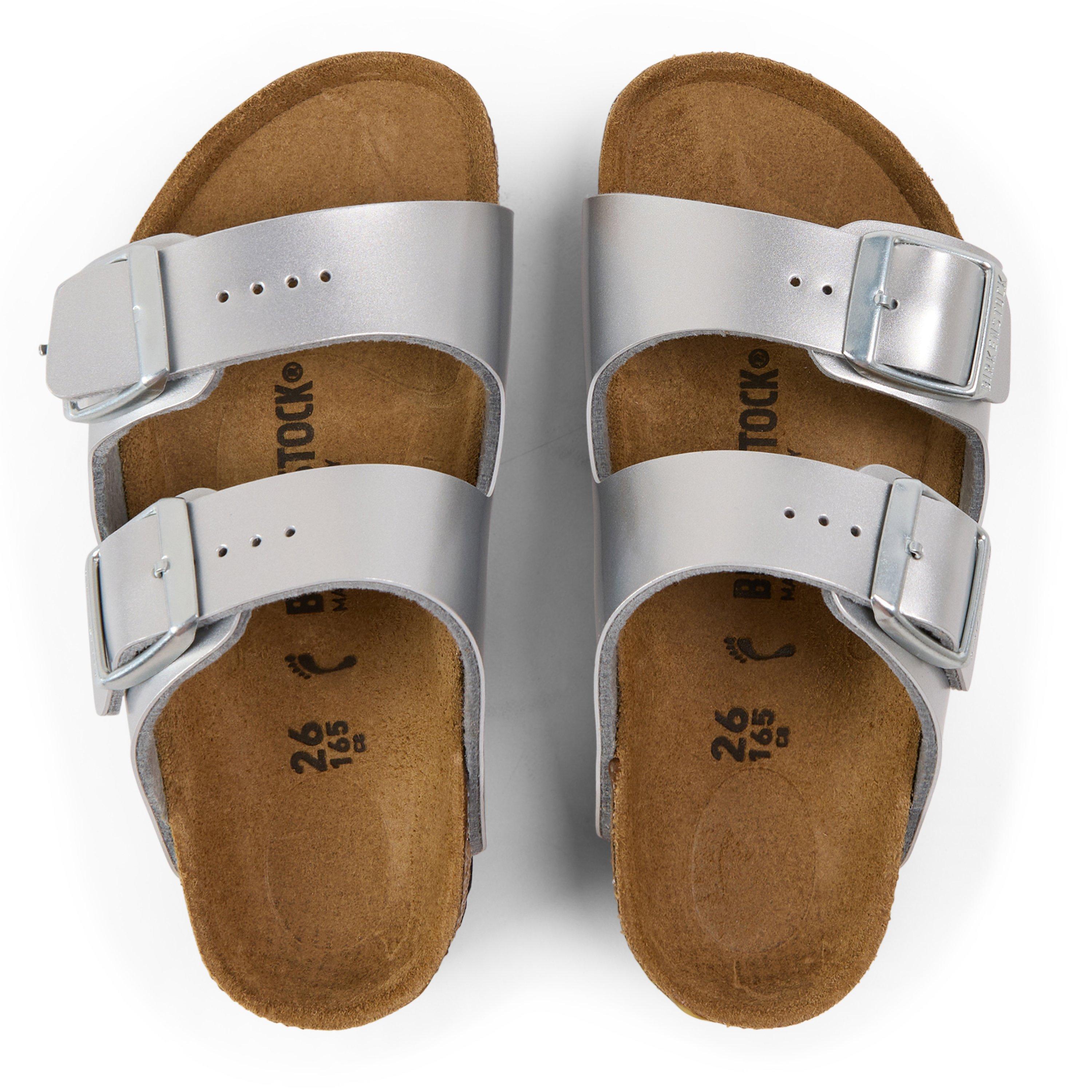 Metallic Silver - Birkenstock - Bstk Juniors Arizona Ch64 - 4