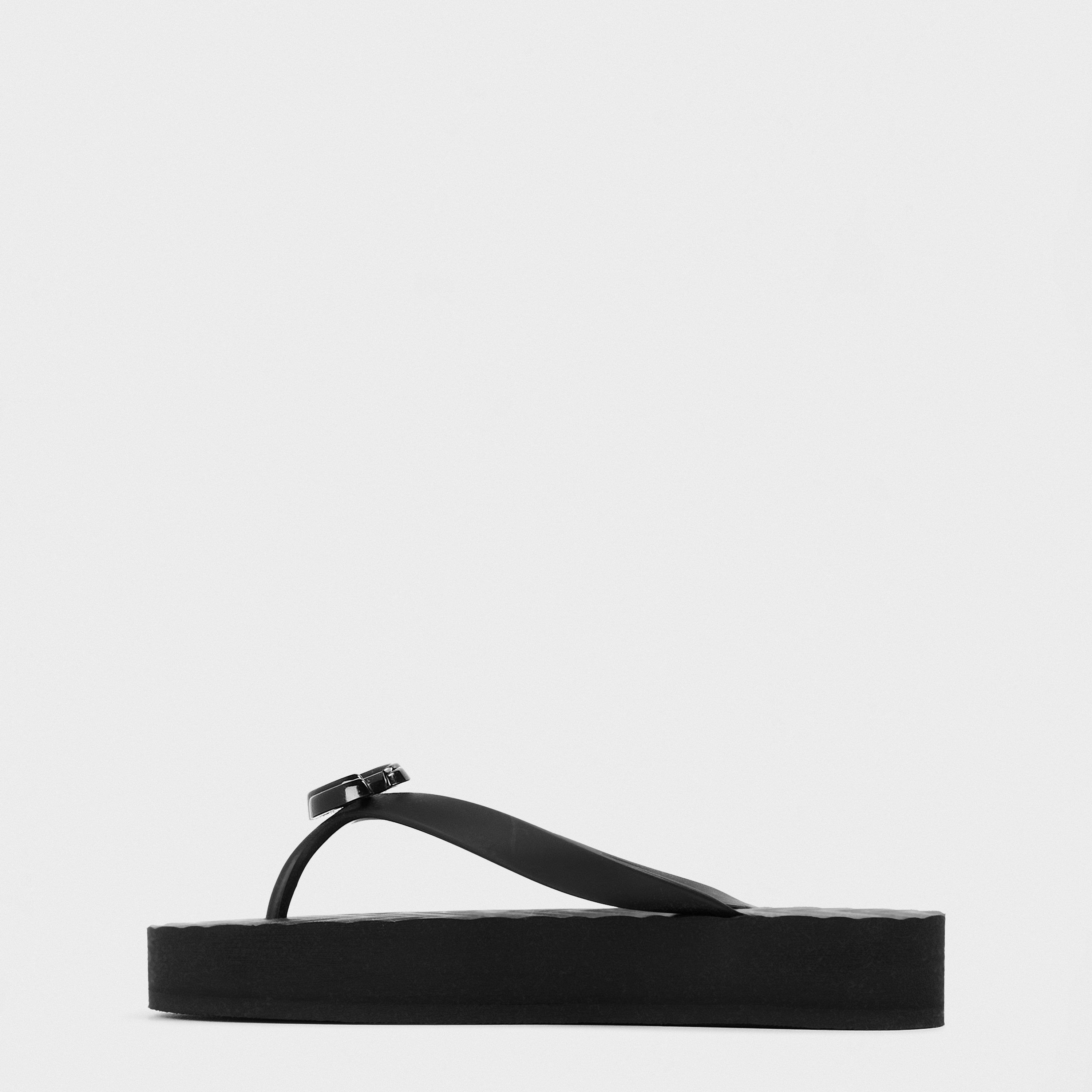 Nero/Nero - Gucci - Kids' Contoured Footbed Flat Sandals - 2