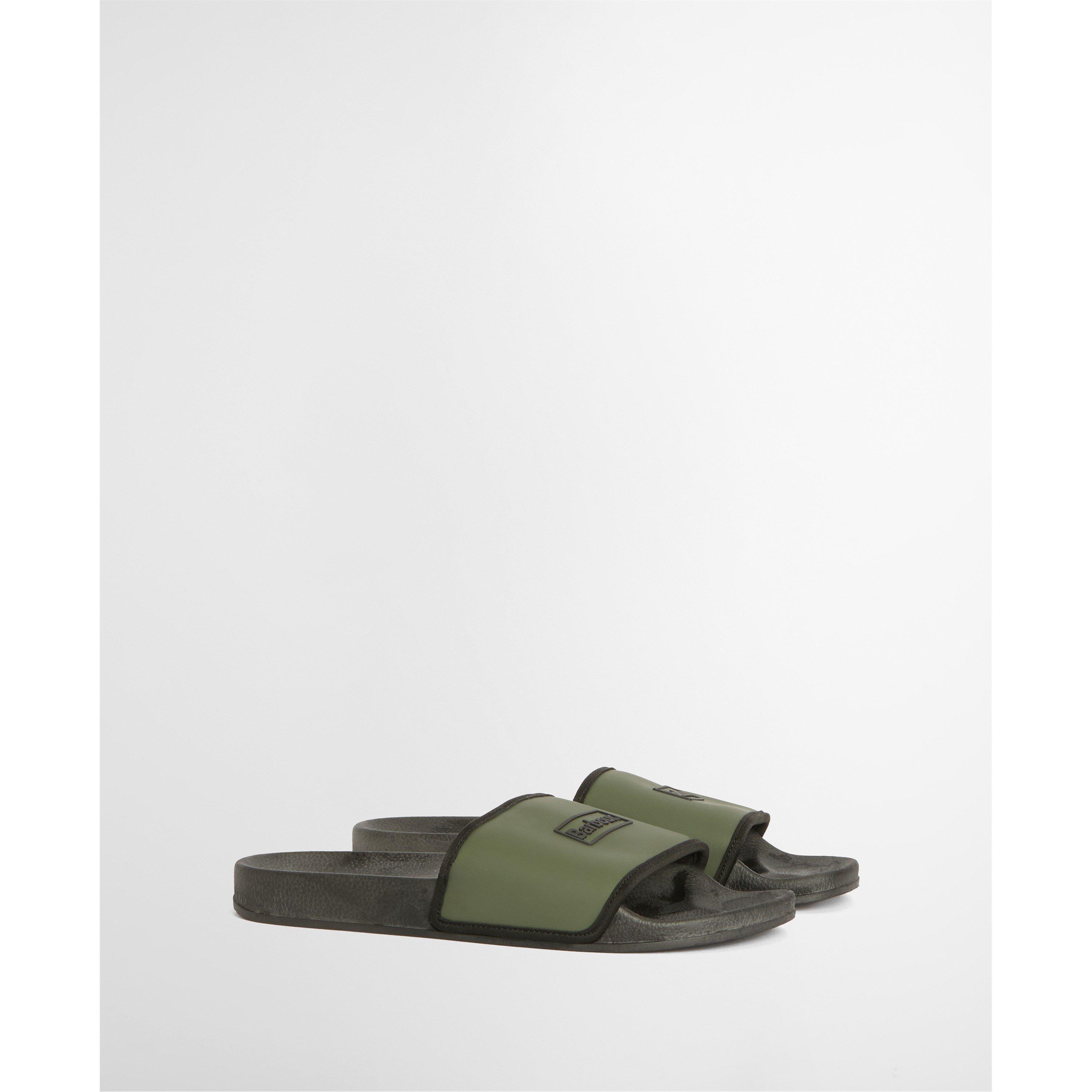 GN51 Uni Green - Barbour - Mens Cresswell Sliders - 2