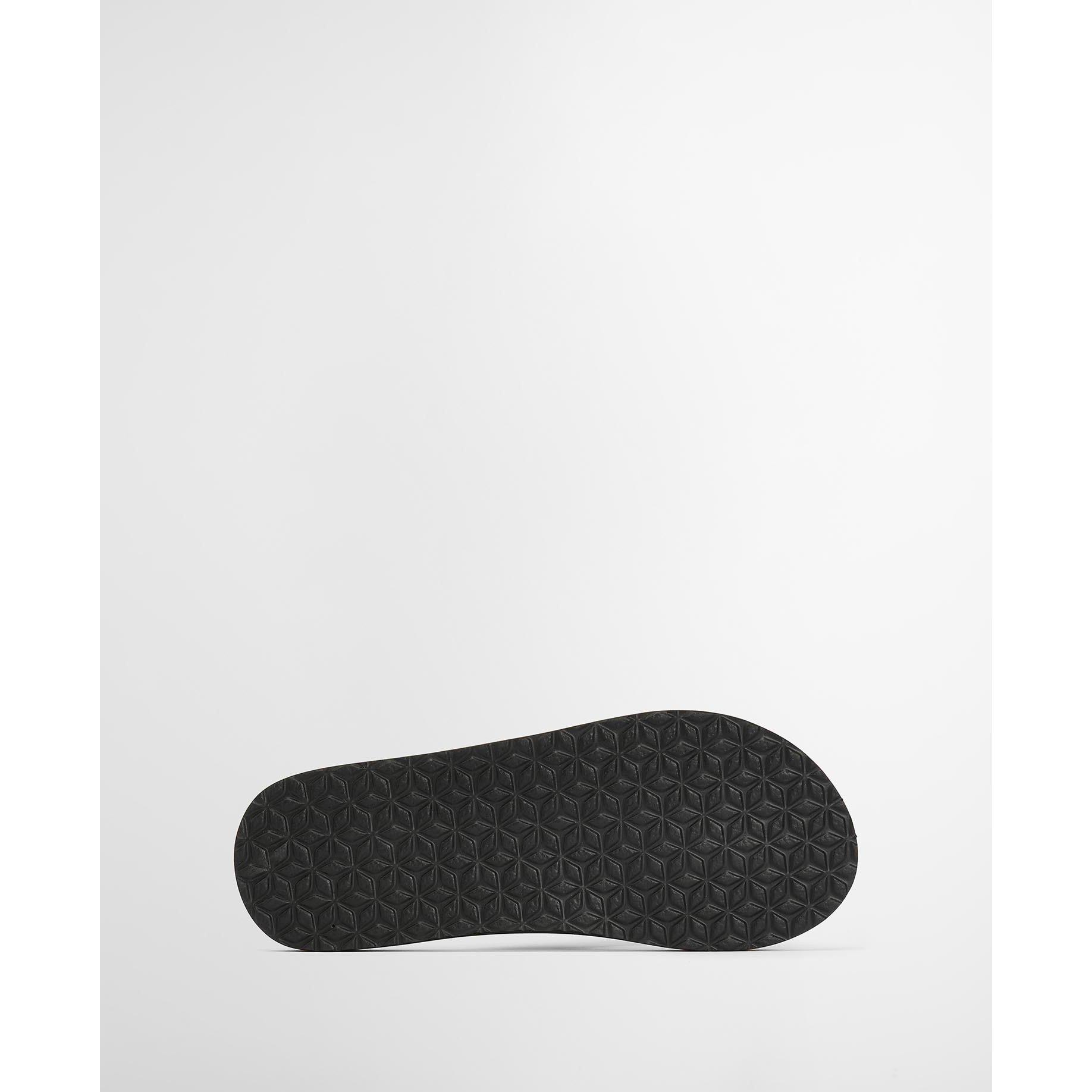 BK11 Black - Barbour - Mens Toeman Beach Sandal - 8