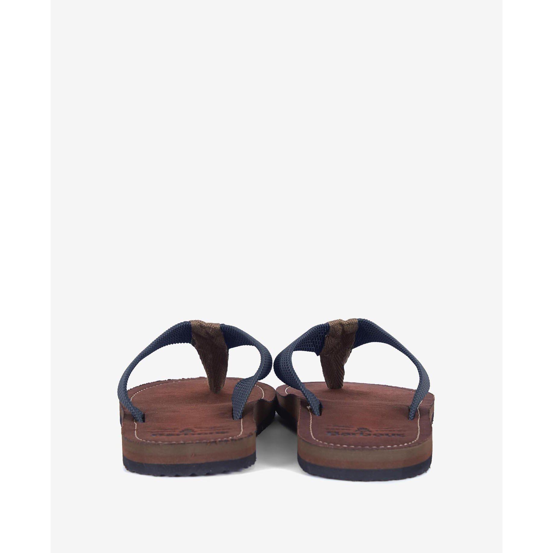 NY98 Navy - Barbour - Mens Toeman Beach Sandal - 3