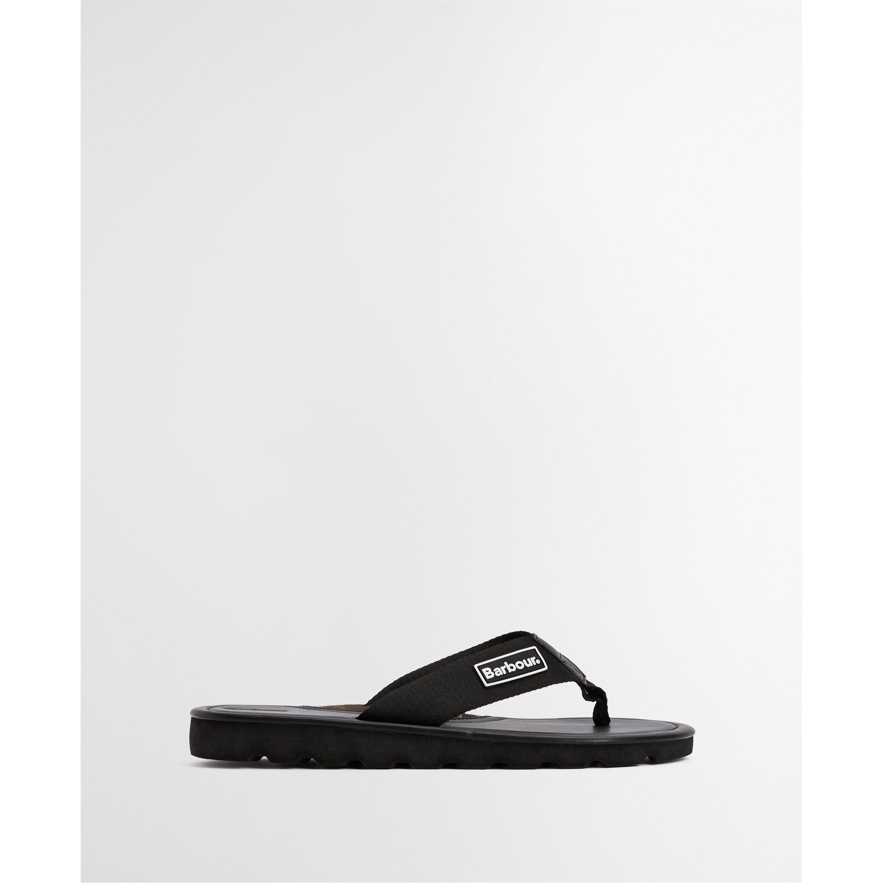 BK11 Black - Barbour - Mens Harker Sandals - 1