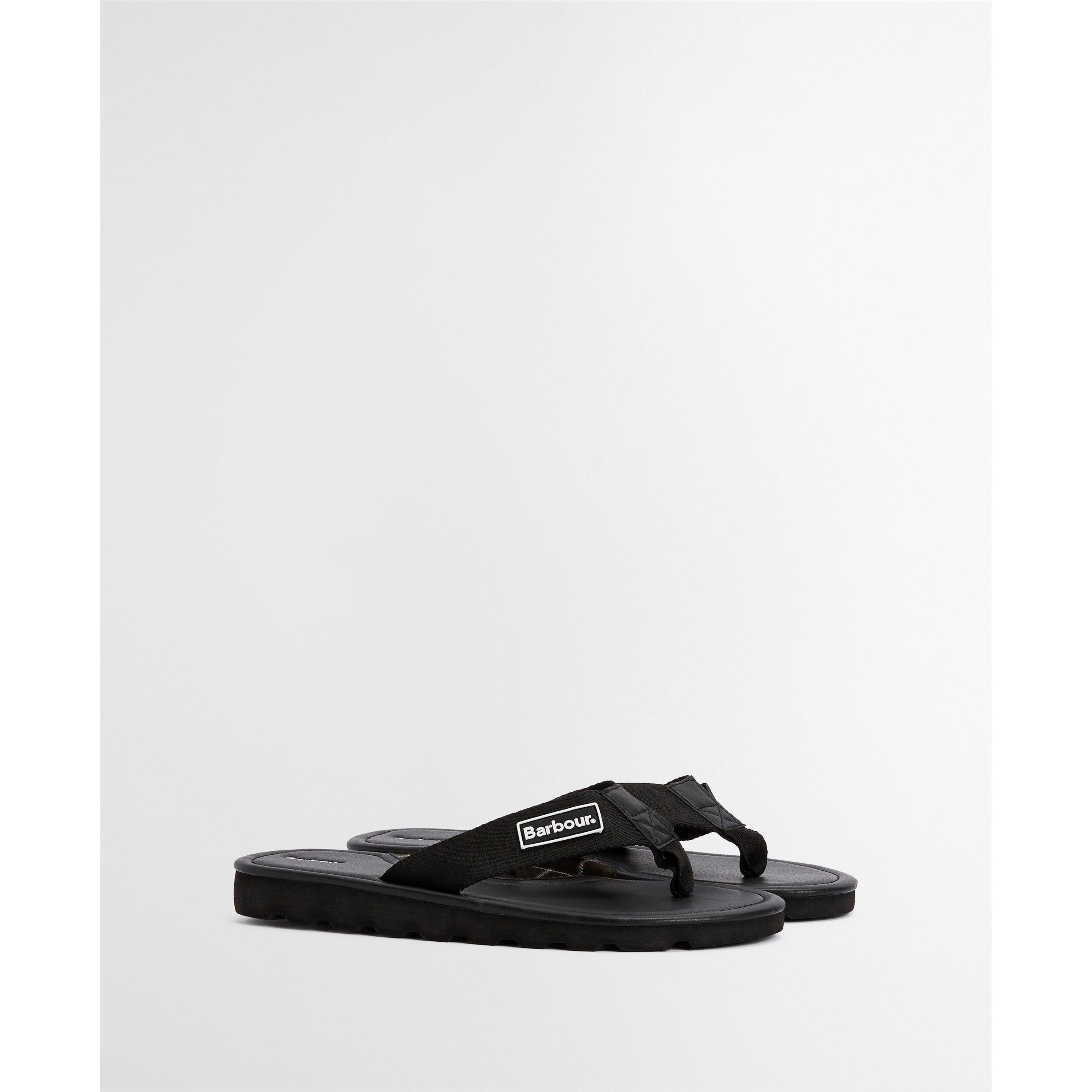 BK11 Black - Barbour - Mens Harker Sandals - 2
