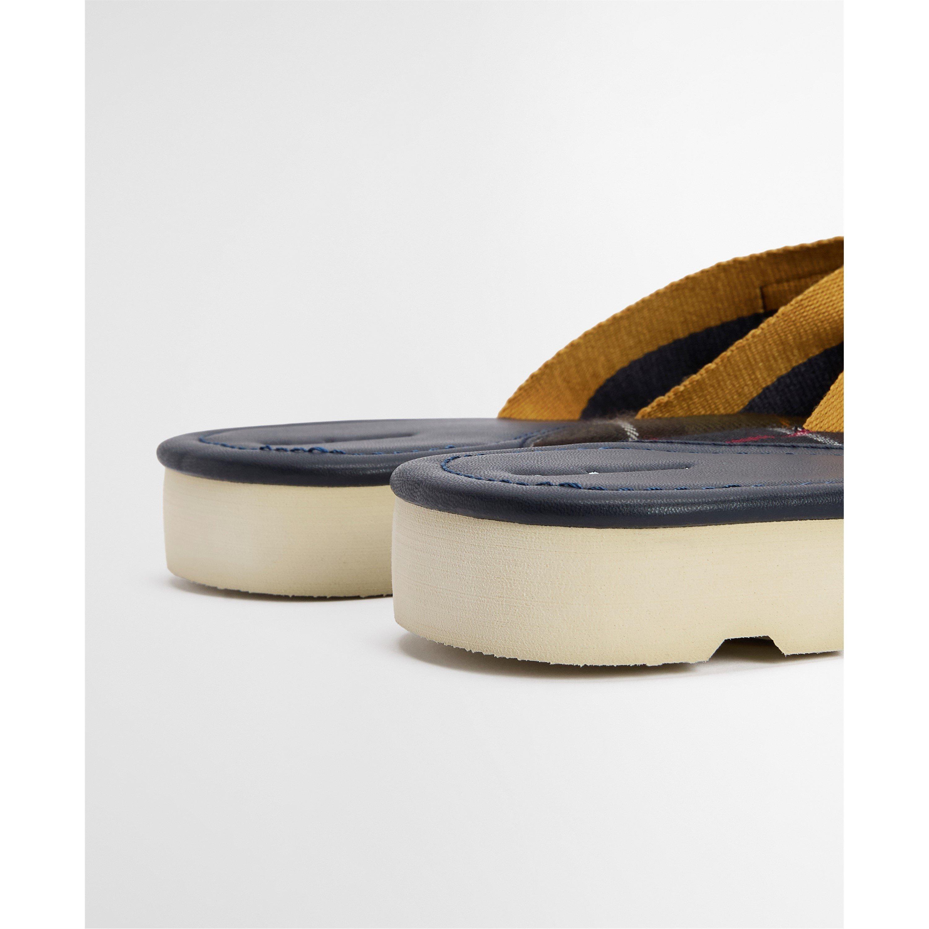 Navy/Ochre - Barbour - Mens Harker Sandals - 4