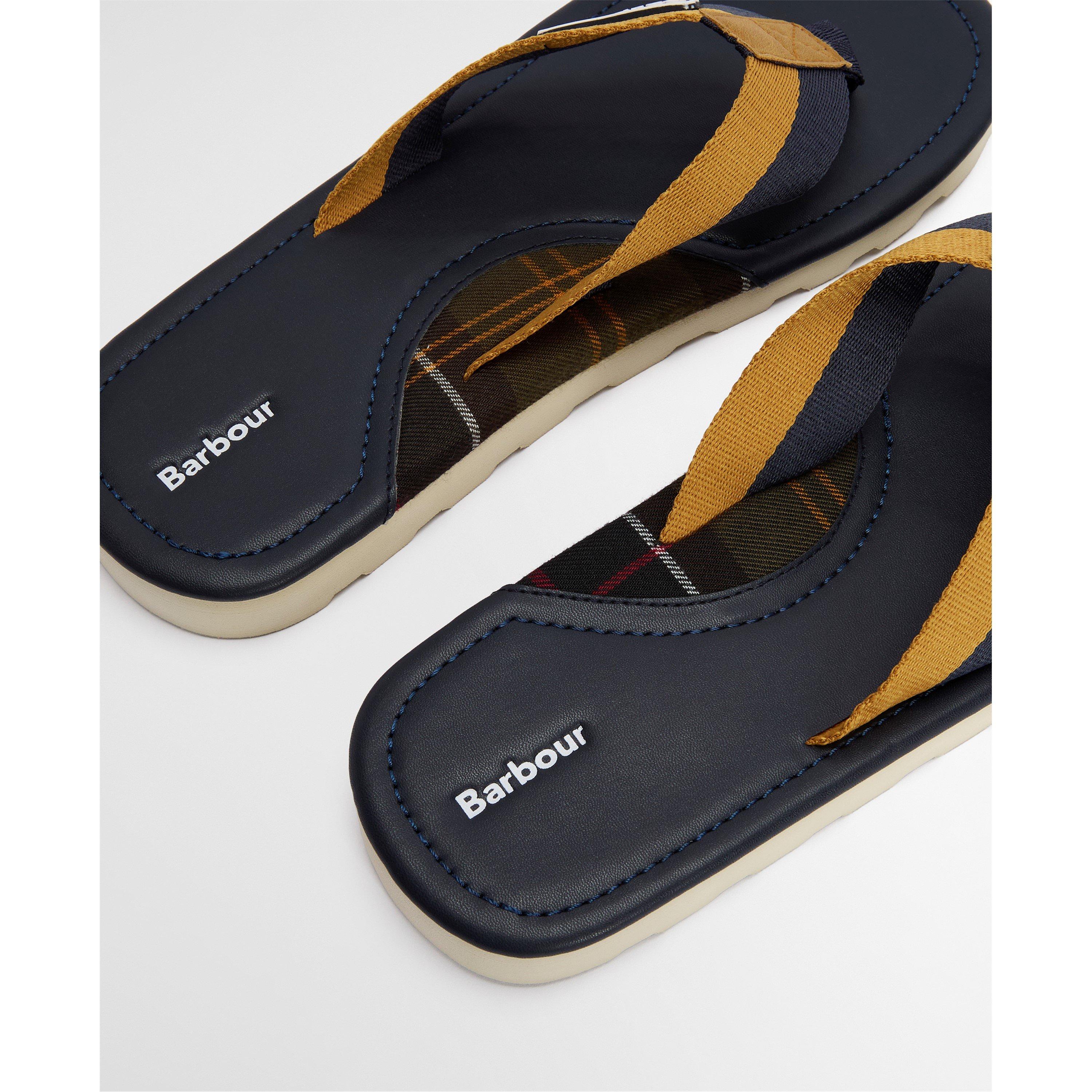 Navy/Ochre - Barbour - Mens Harker Sandals - 5