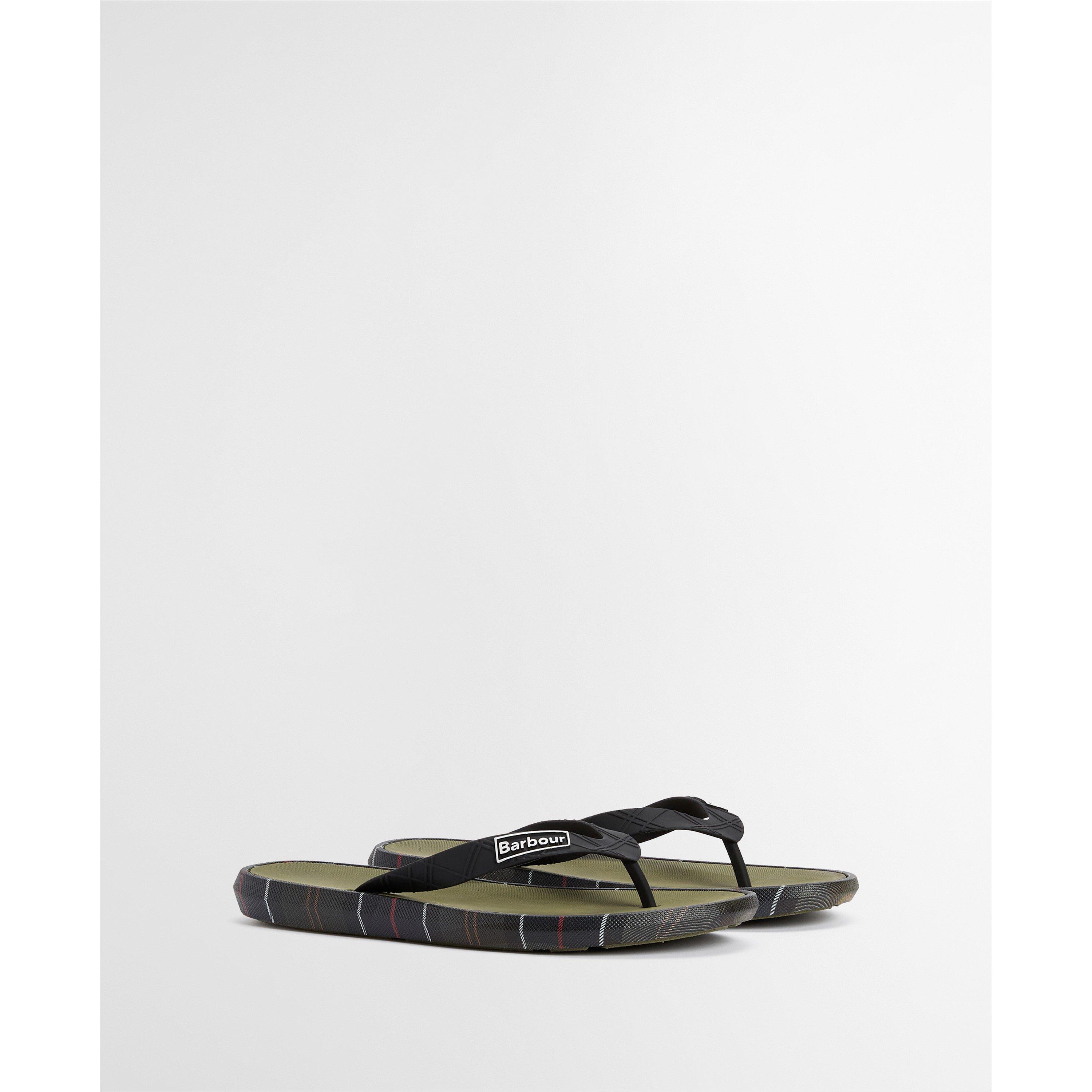 OL91 Olive/Tan - Barbour - Mens Oakdale Sandals - 2