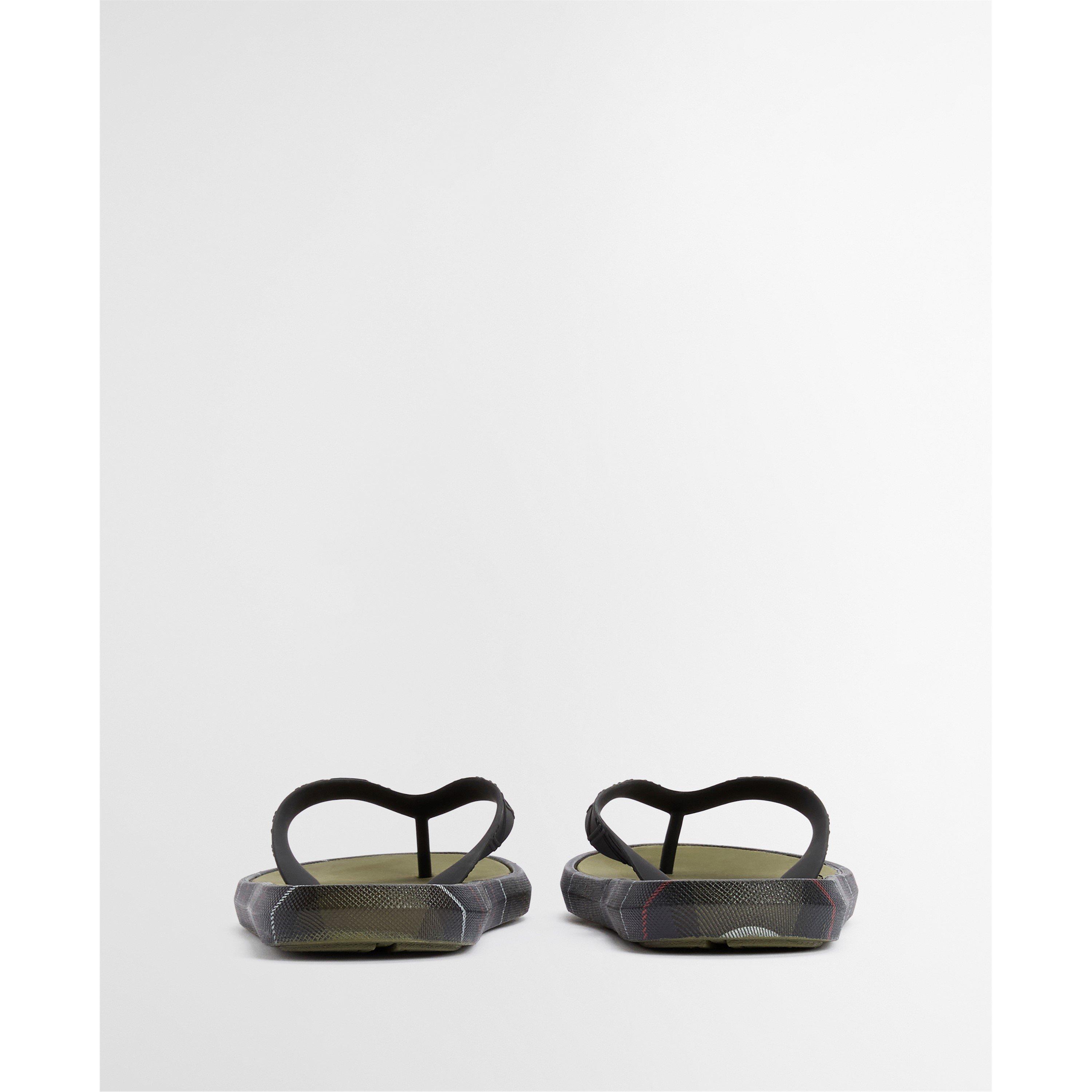 OL91 Olive/Tan - Barbour - Mens Oakdale Sandals - 3