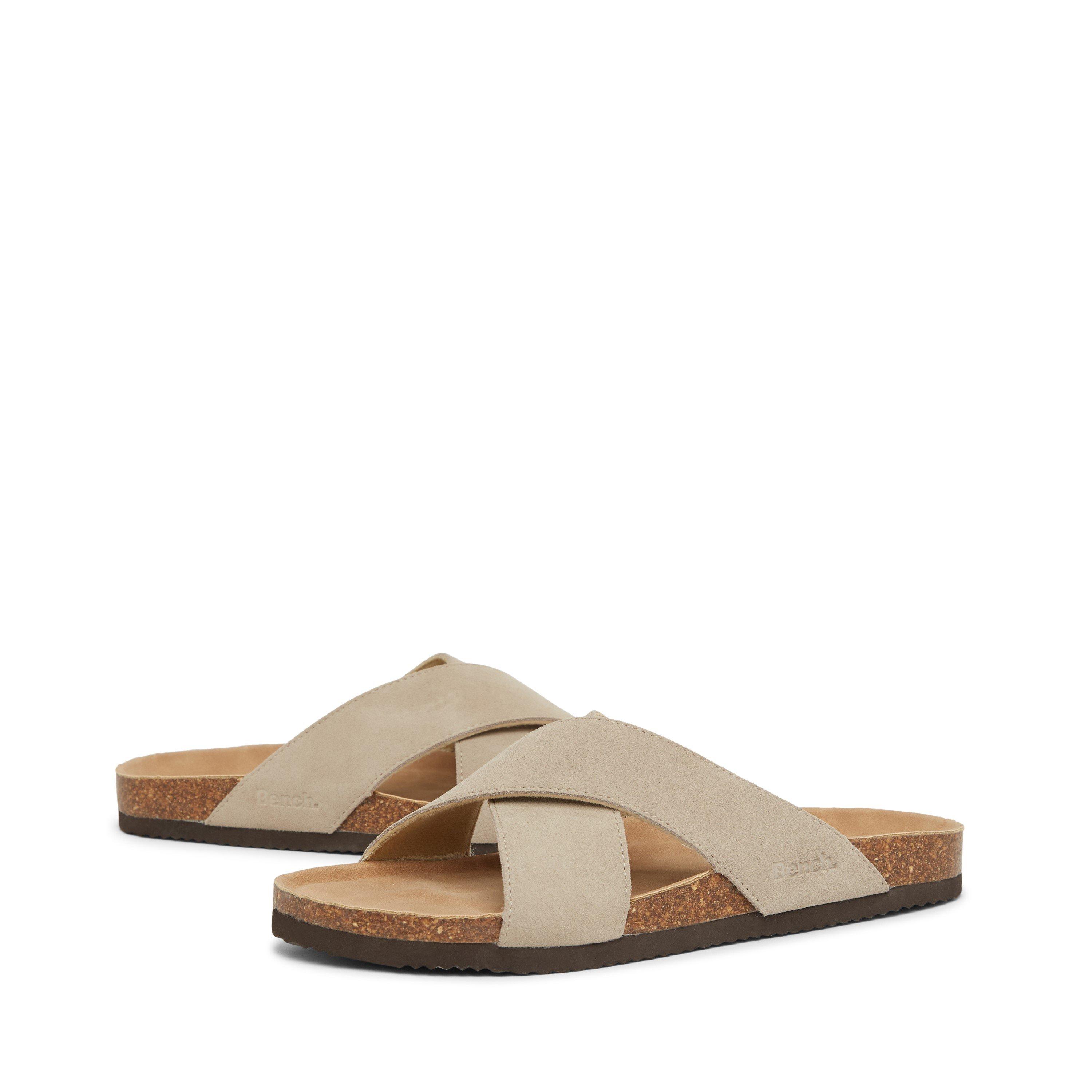 Taupe - Bench - Peel Flat Sandal - 3