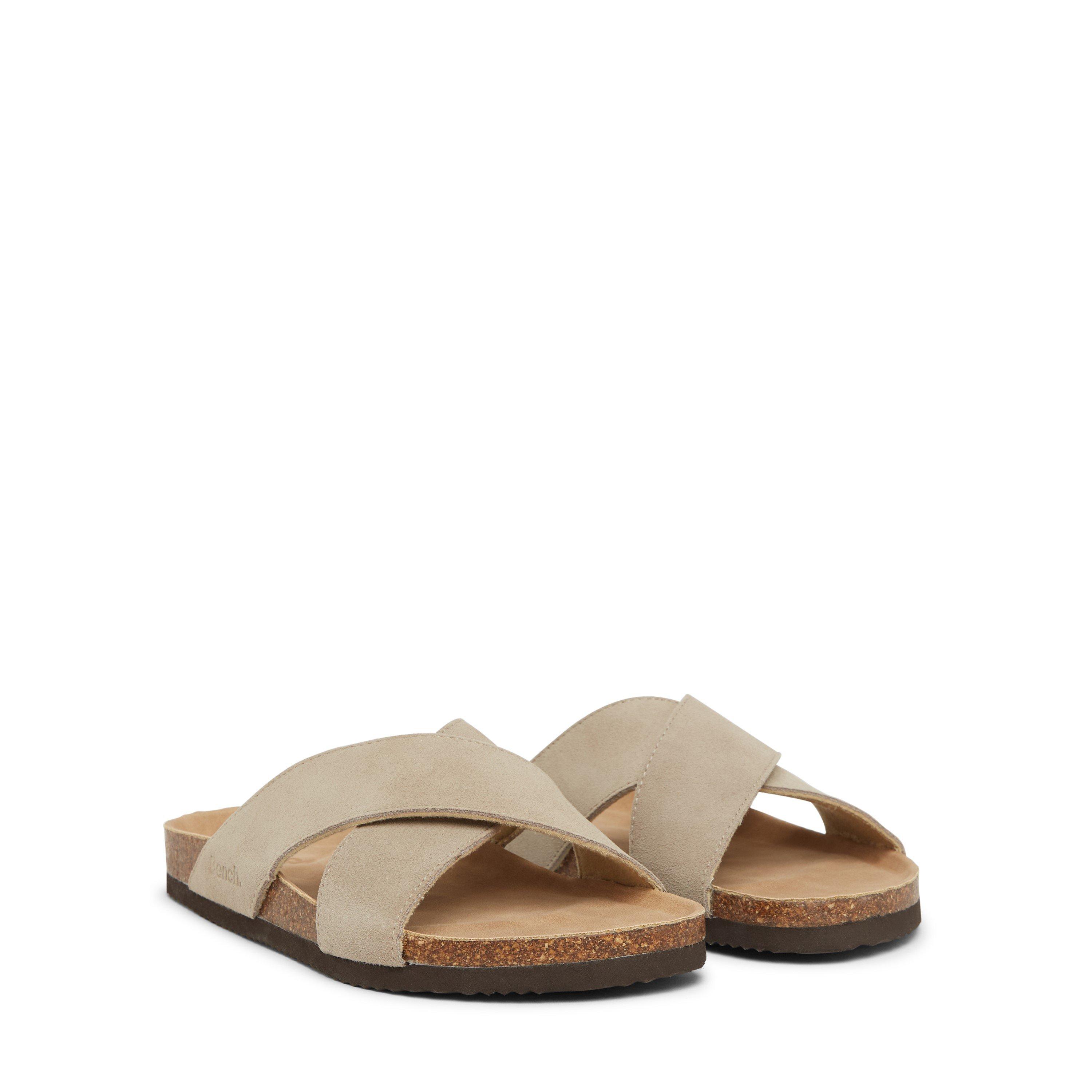 Taupe - Bench - Peel Flat Sandal - 4