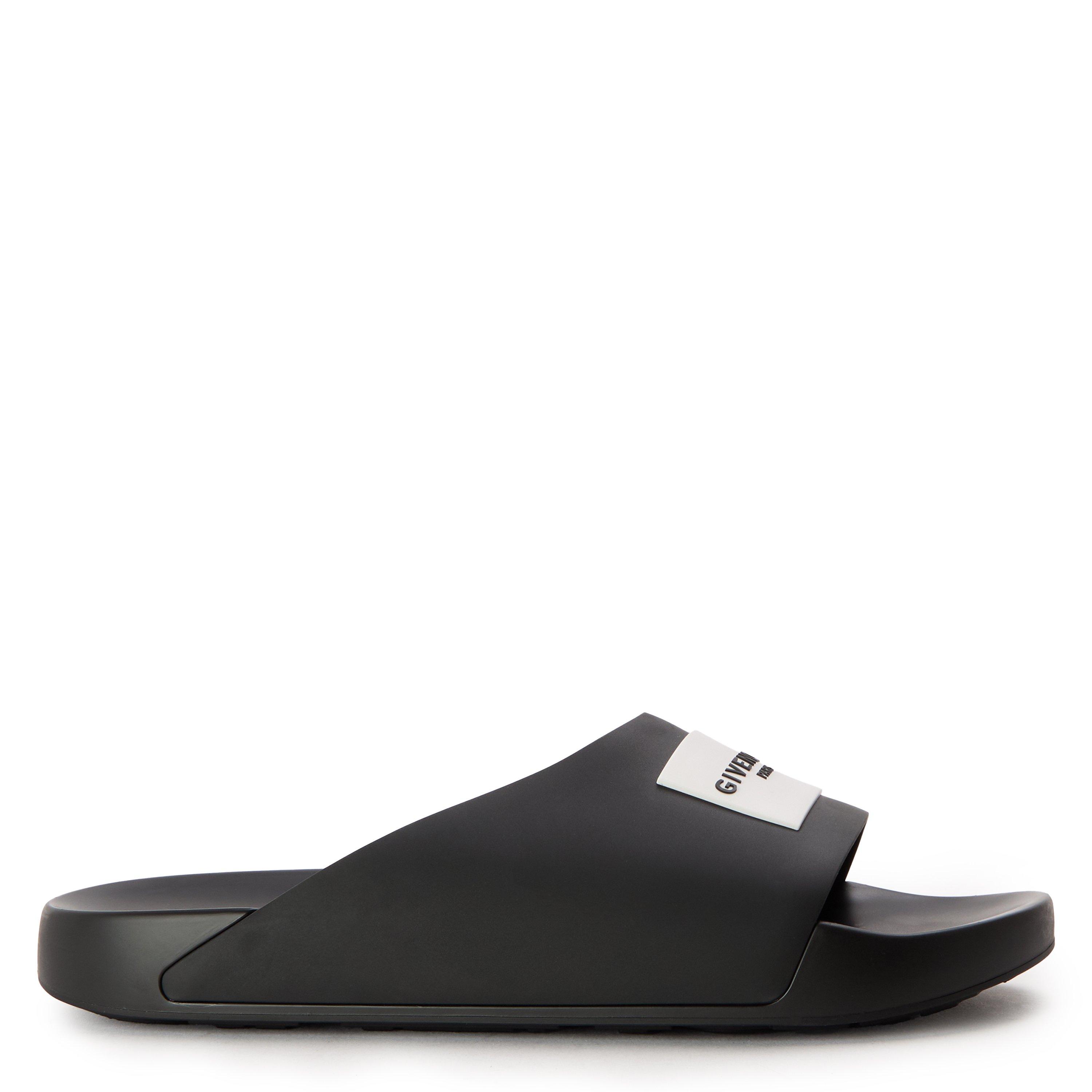 GIVENCHY Men's GIV Label Pool Sliders - Black - Size 8 (42)